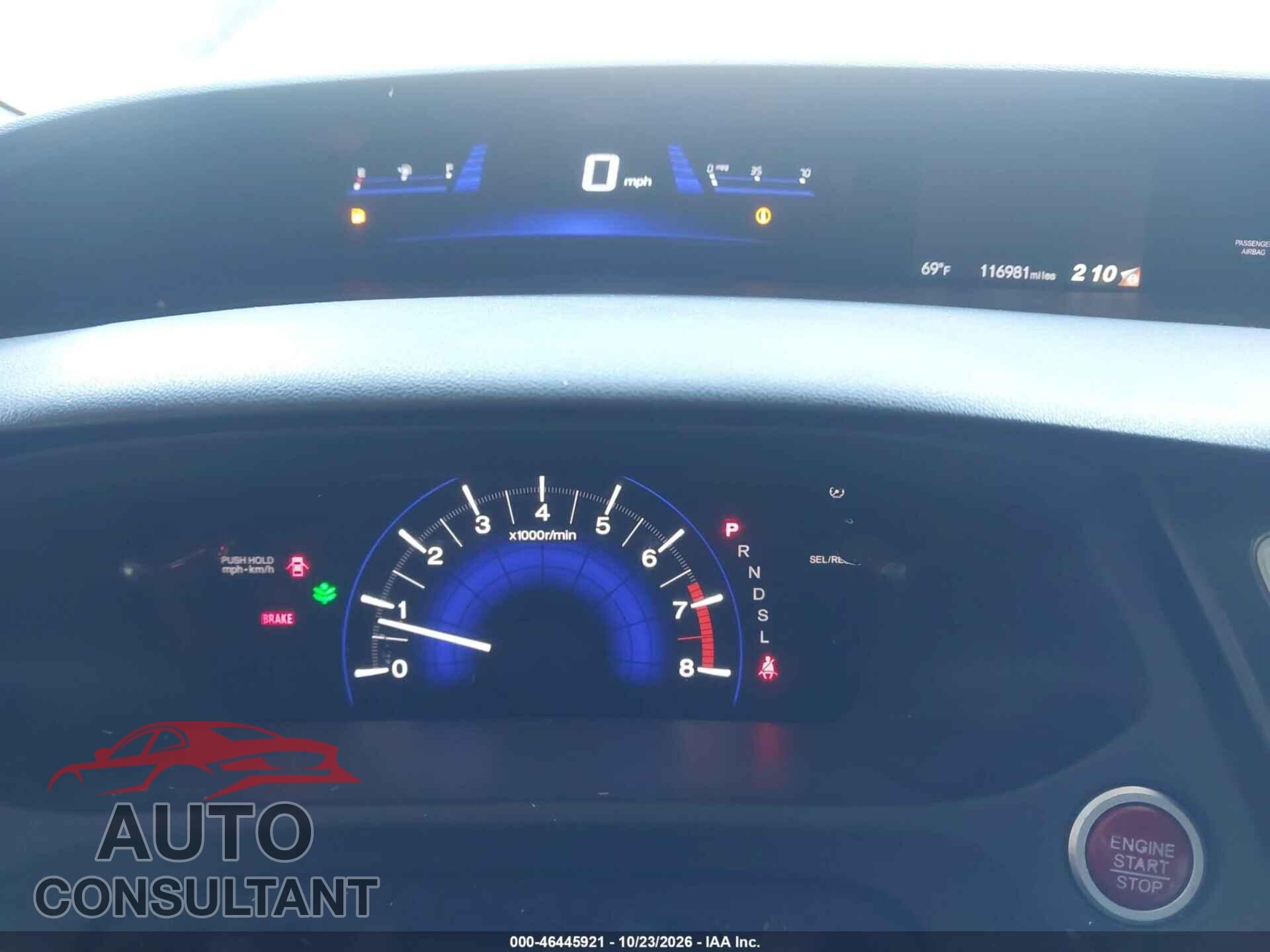 HONDA CIVIC 2015 - 19XFB2F83FE201517