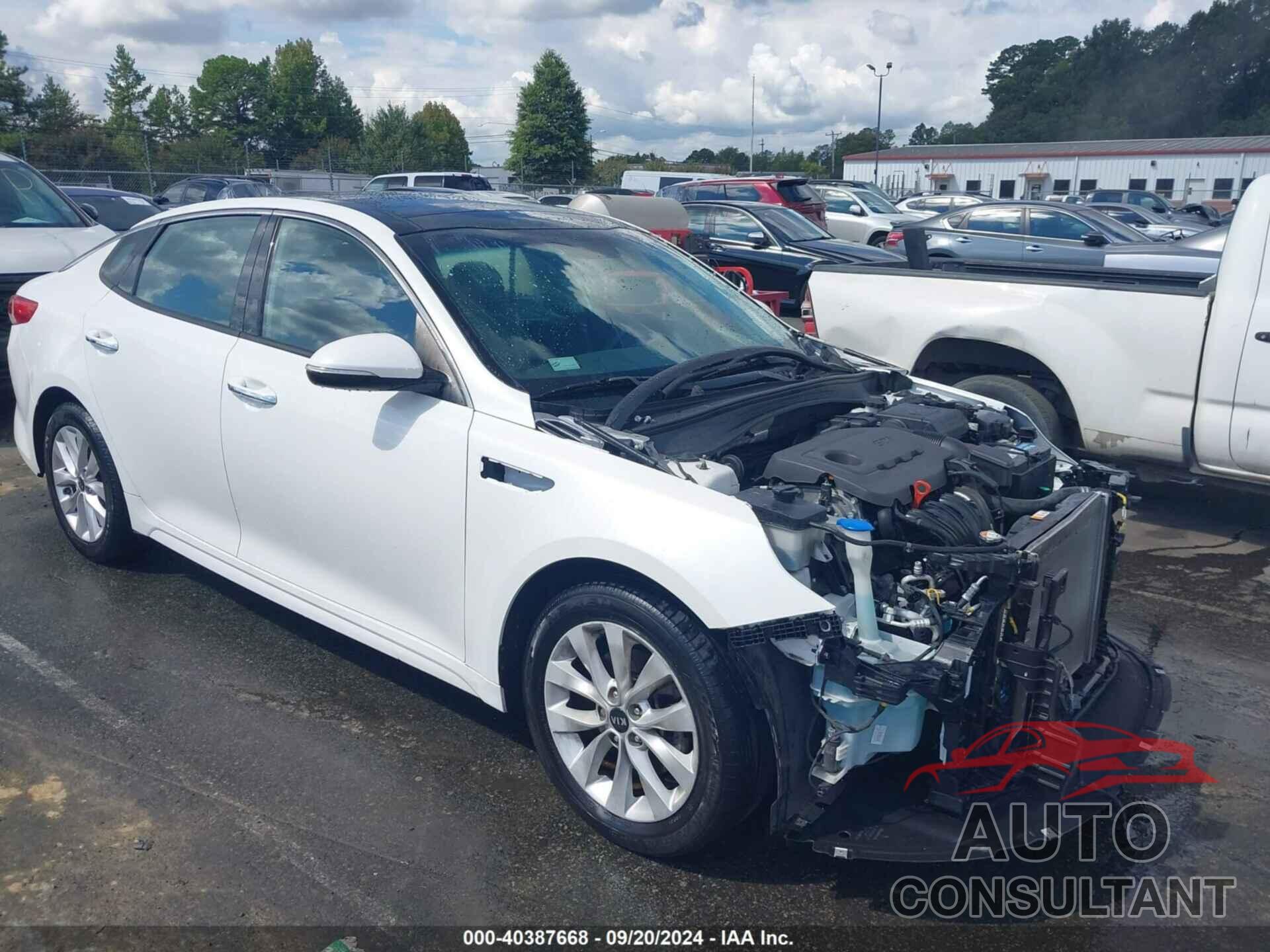 KIA OPTIMA 2018 - 5XXGU4L31JG187488