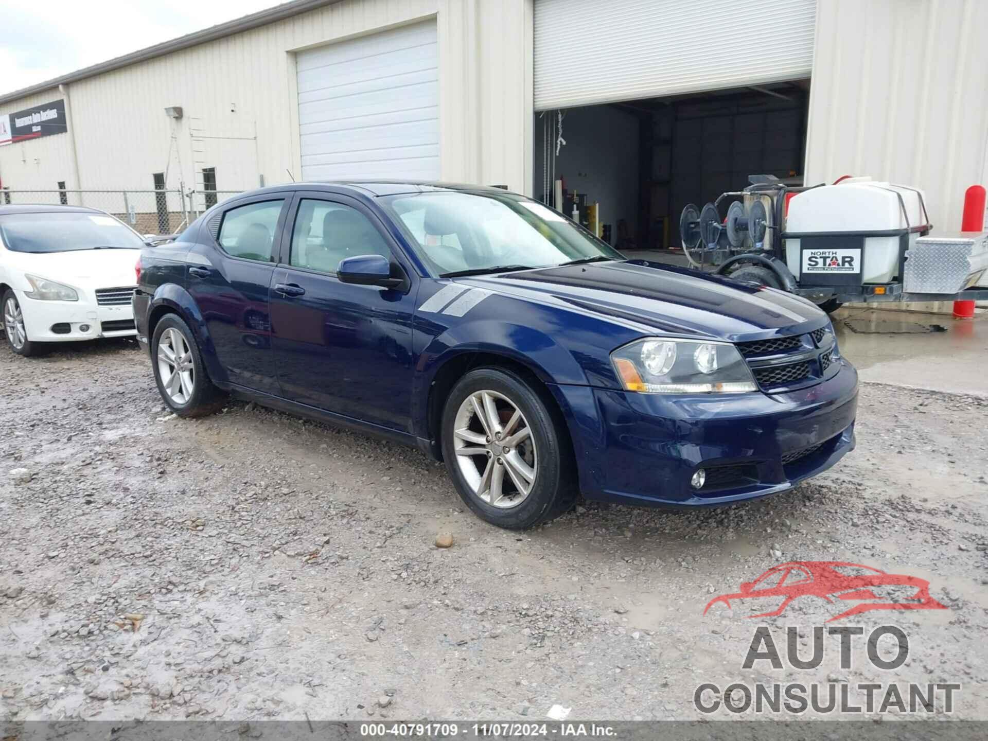 DODGE AVENGER 2013 - 1C3CDZCB6DN772874