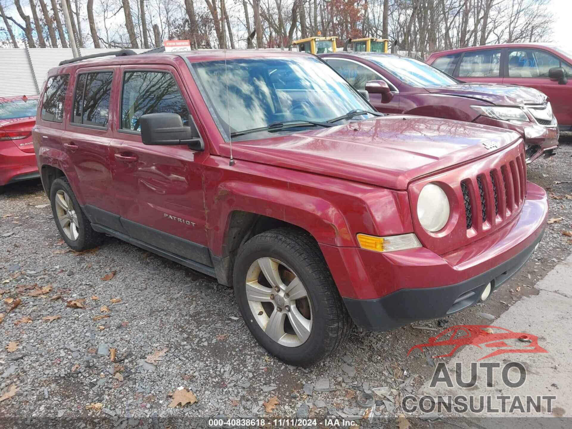 JEEP PATRIOT 2012 - 1C4NJPFB3CD544073