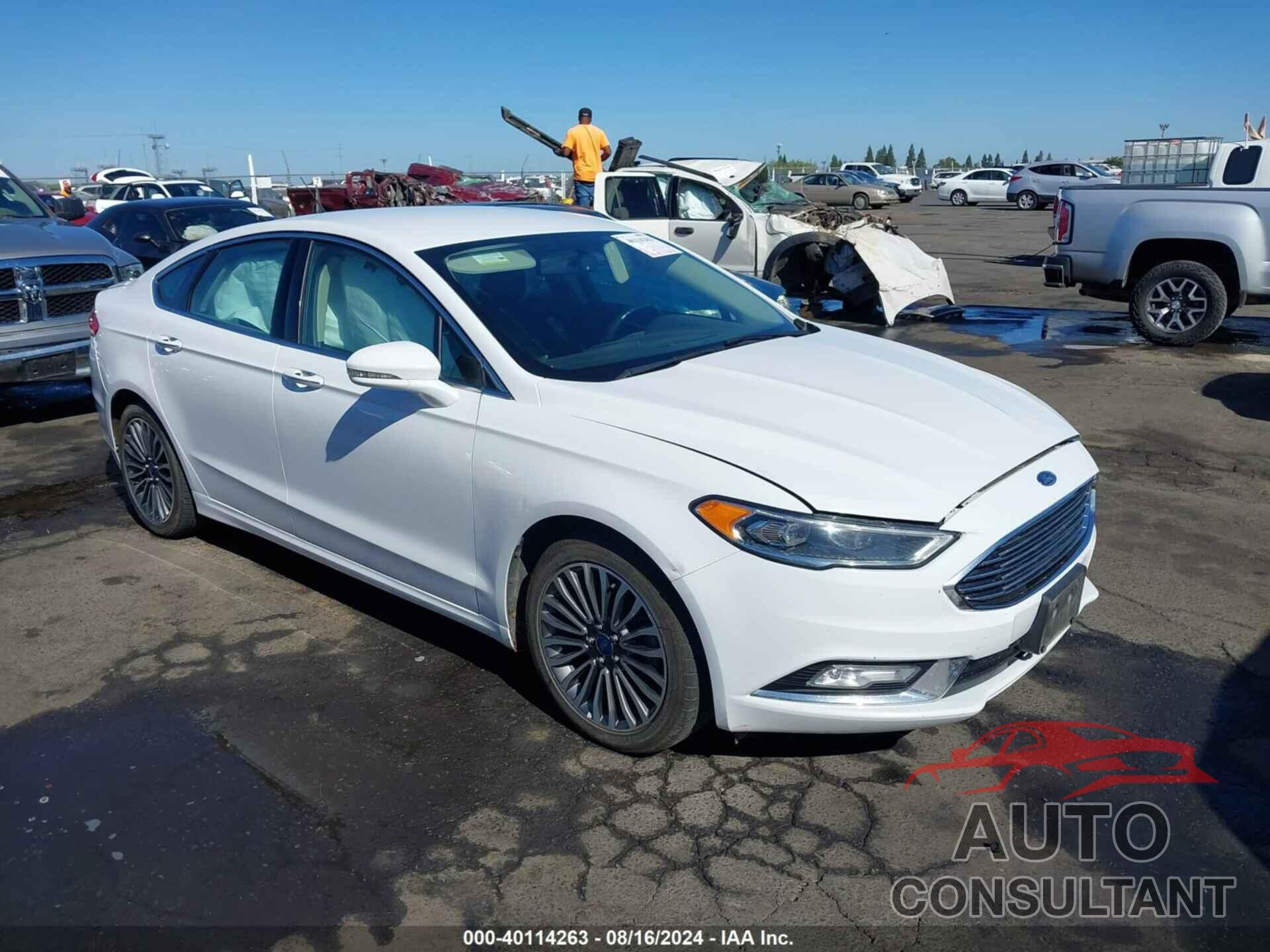 FORD FUSION 2017 - 3FA6P0K9XHR168151