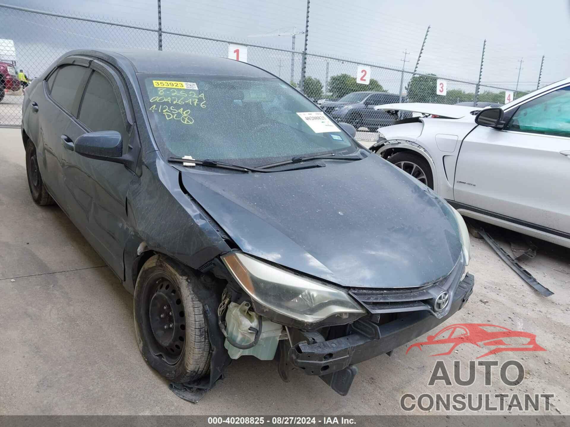 TOYOTA COROLLA 2016 - 5YFBURHE6GP412540
