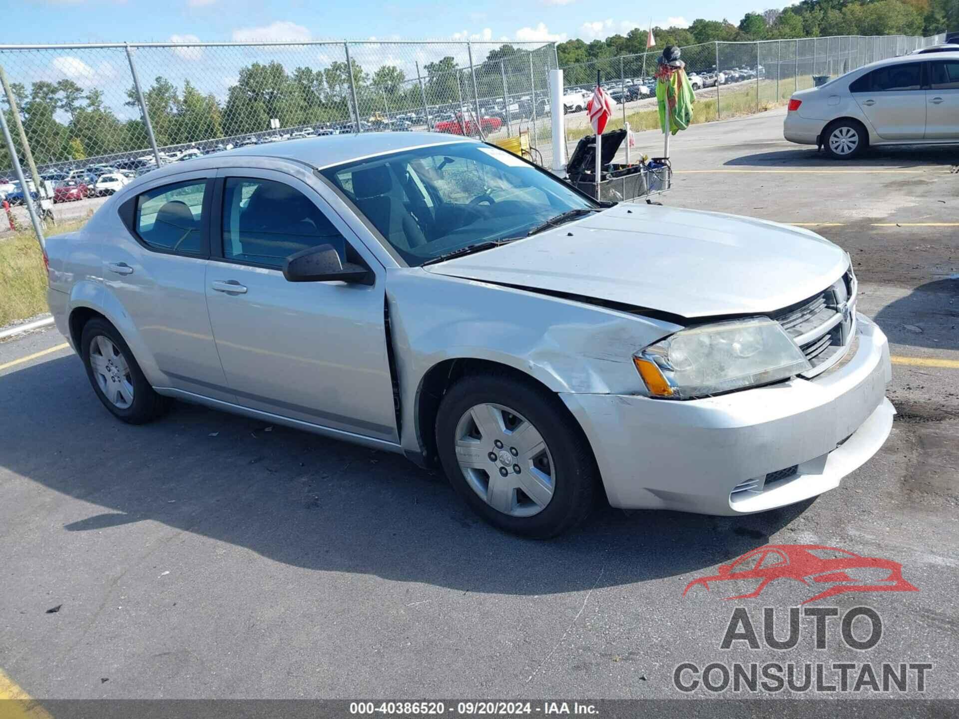 DODGE AVENGER 2010 - 1B3CC4FB0AN180123