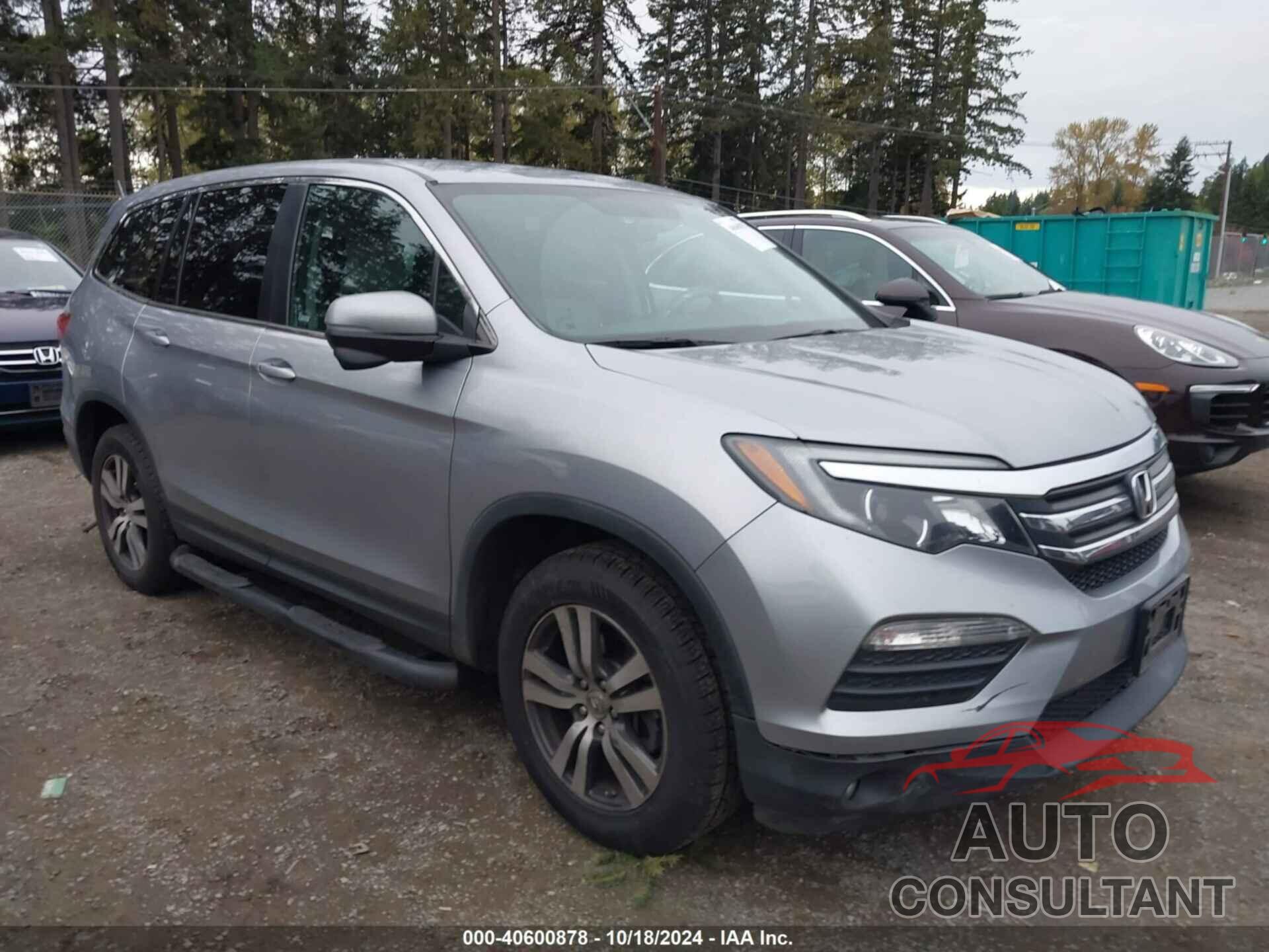 HONDA PILOT 2017 - 5FNYF6H35HB029770