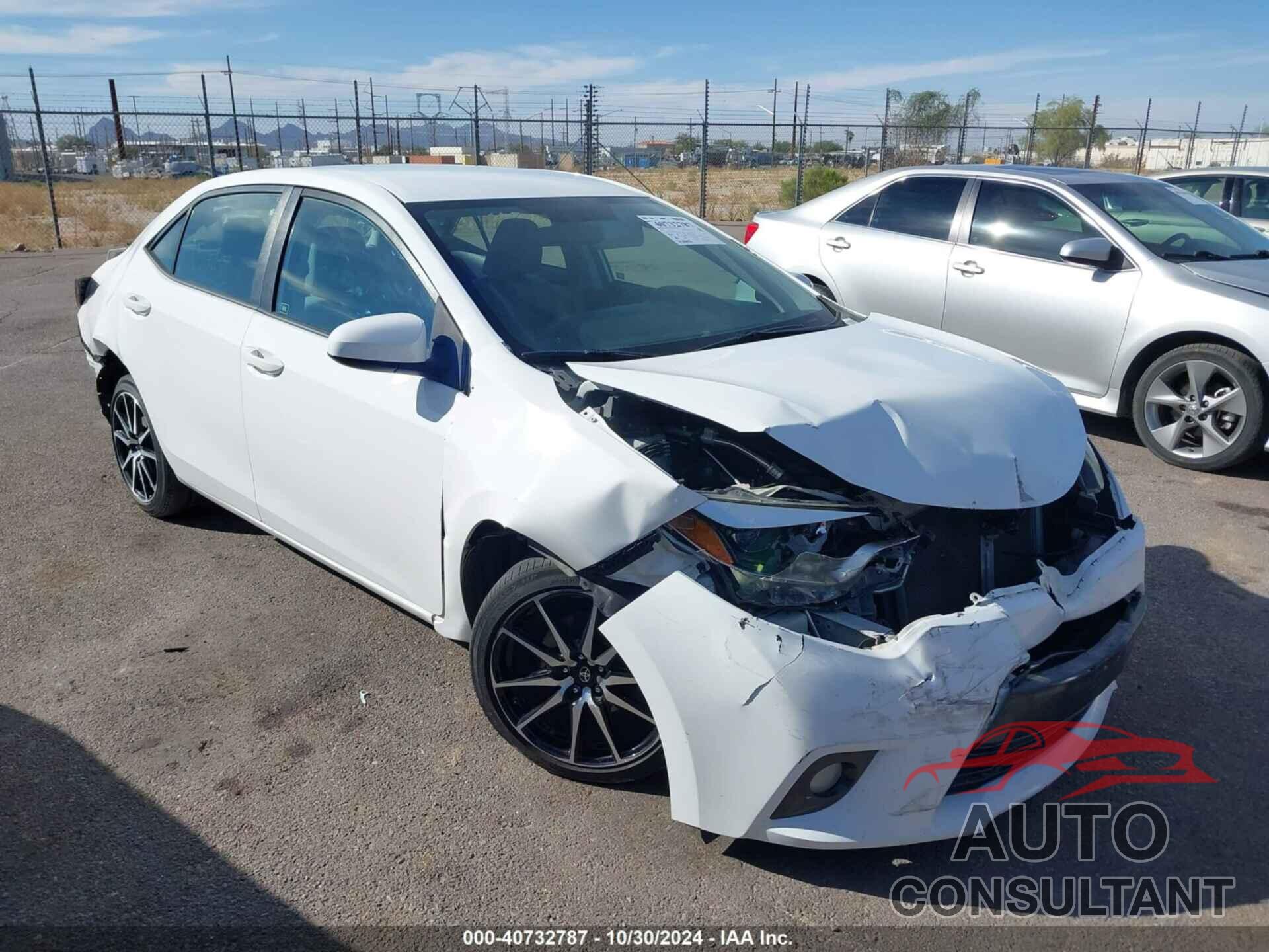TOYOTA COROLLA 2015 - 5YFBURHE1FP203804