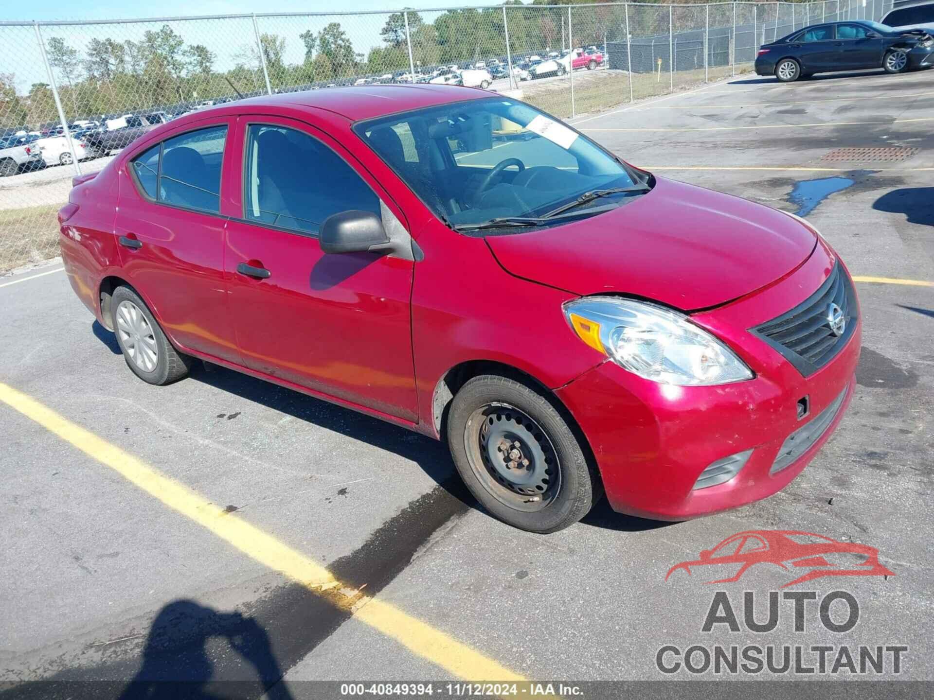 NISSAN VERSA 2014 - 3N1CN7AP1EL815310