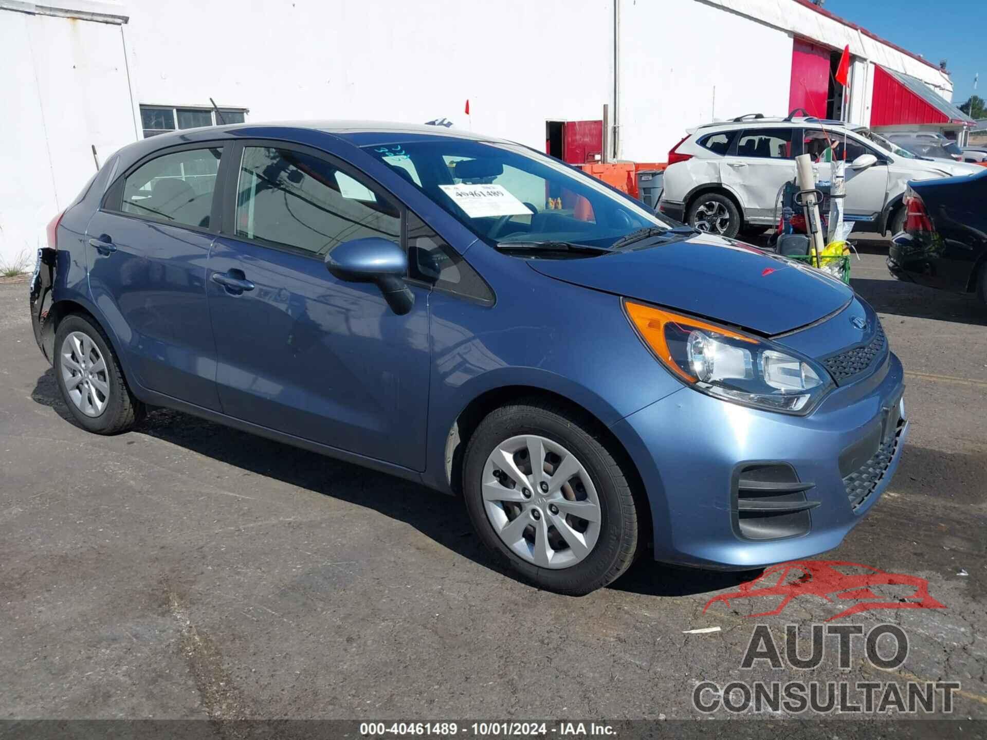 KIA RIO 2016 - KNADM5A34G6675849