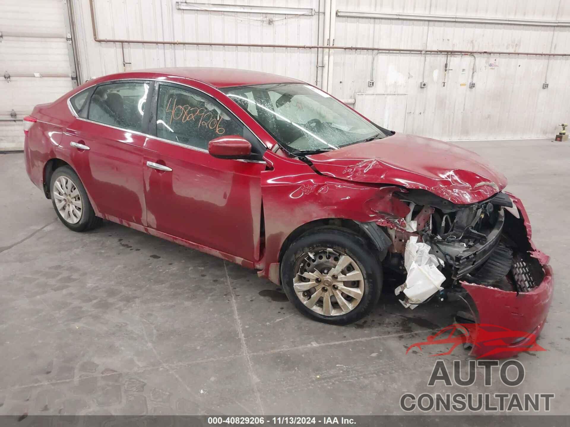 NISSAN SENTRA 2014 - 3N1AB7AP1EL676408