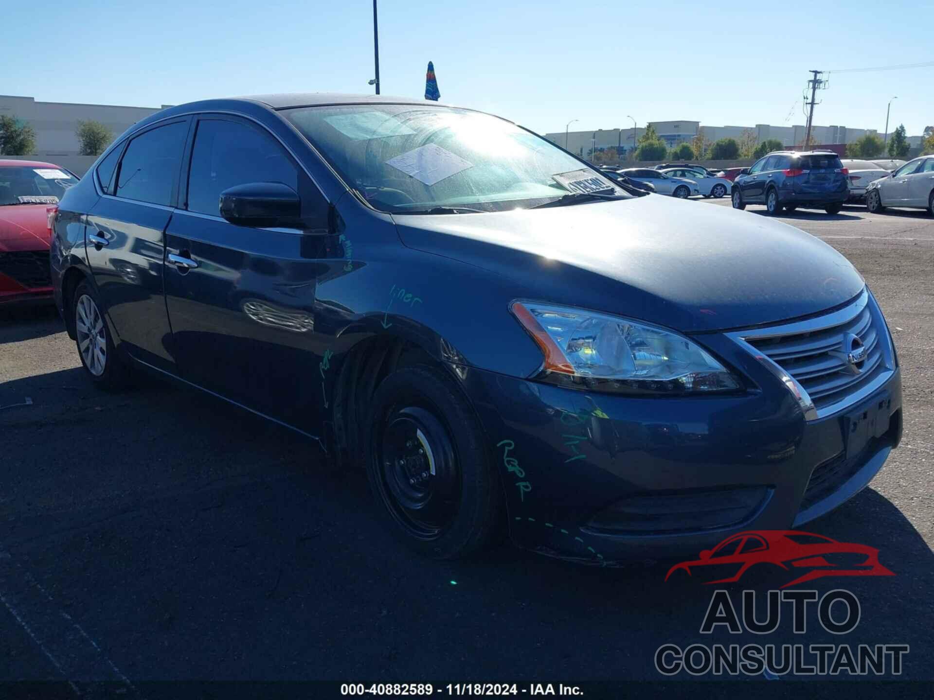 NISSAN SENTRA 2013 - 3N1AB7AP4DL644518