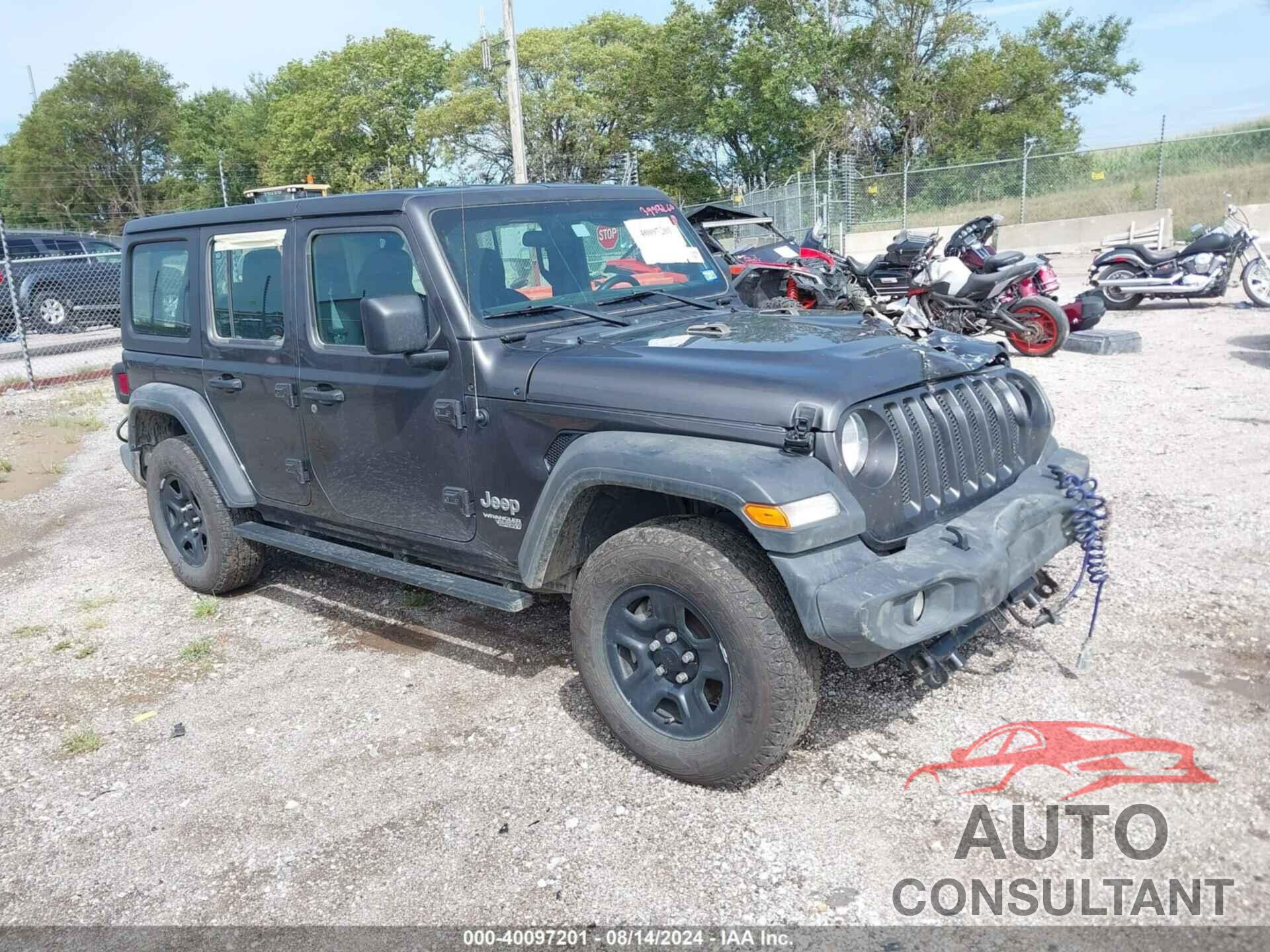 JEEP WRANGLER UNLIMITED 2020 - 1C4HJXDN0LW310407