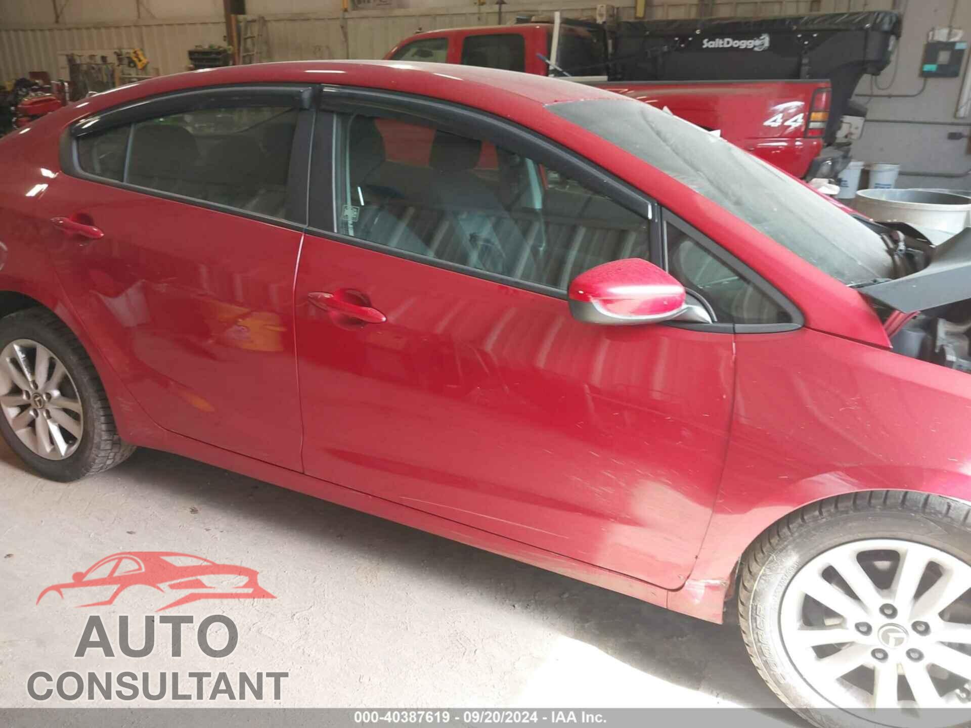 KIA FORTE 2017 - 3KPFL4A78HE013375