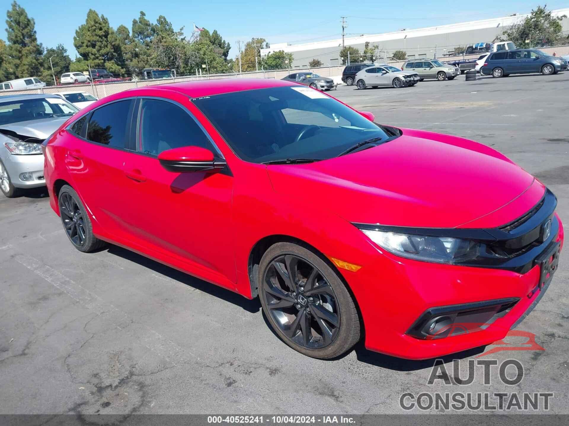 HONDA CIVIC 2021 - 2HGFC2F89MH506262