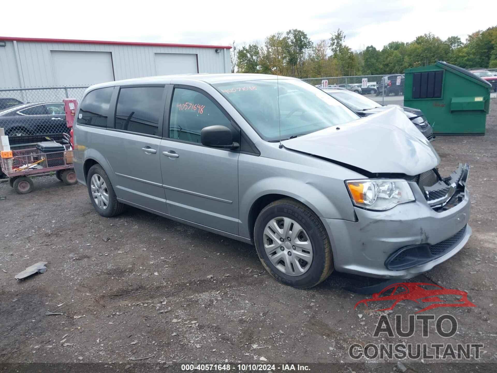 DODGE GRAND CARAVAN 2016 - 2C4RDGBG5GR109083