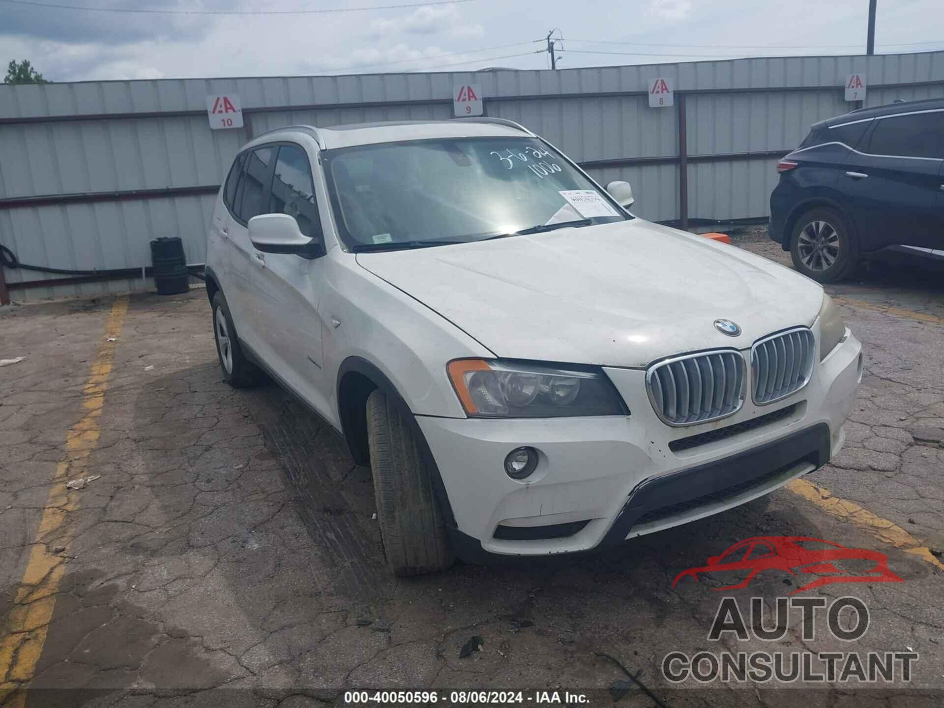 BMW X3 2011 - 5UXWX5C51BL711006