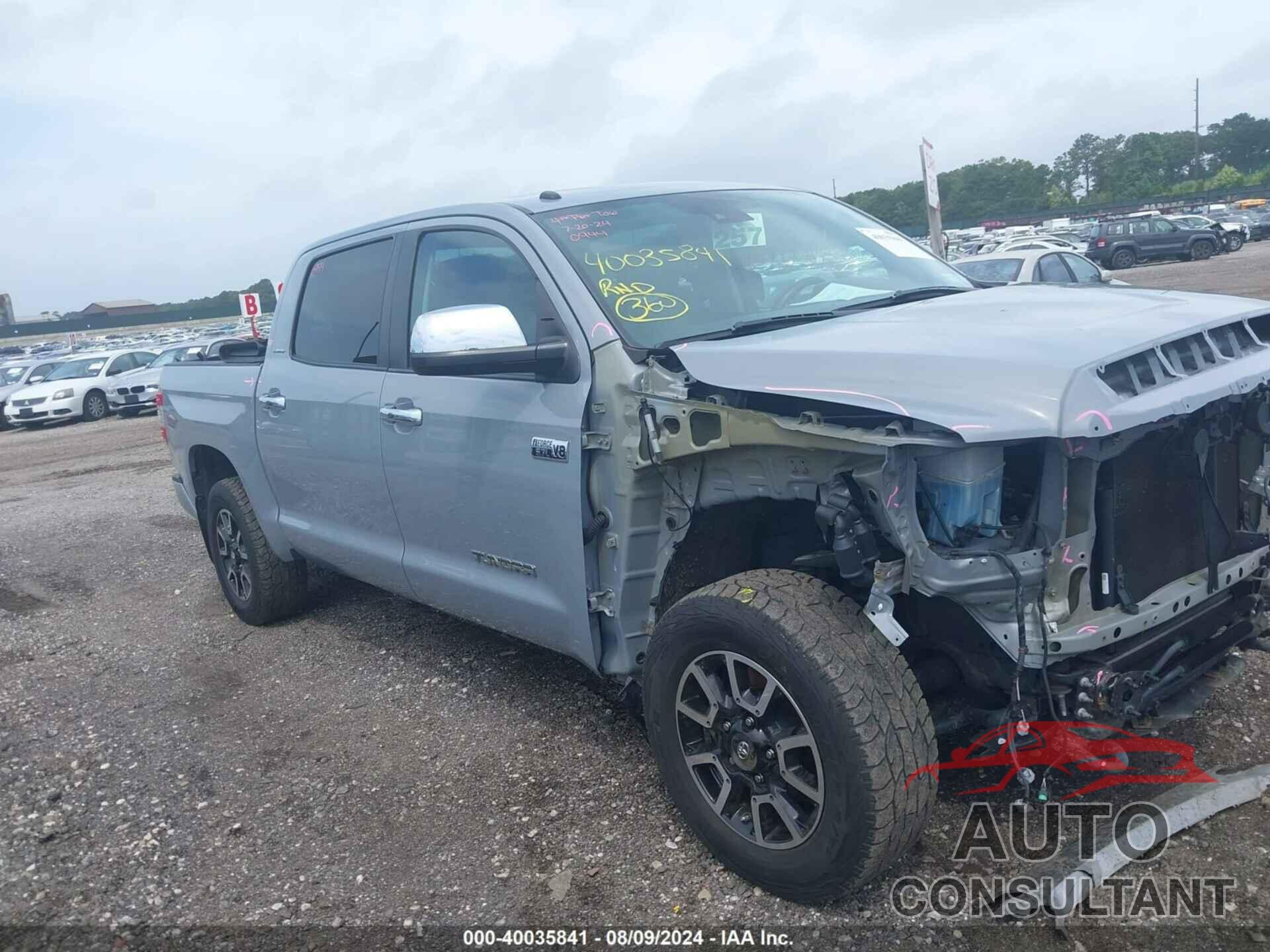 TOYOTA TUNDRA 2019 - 5TFHY5F13KX847100