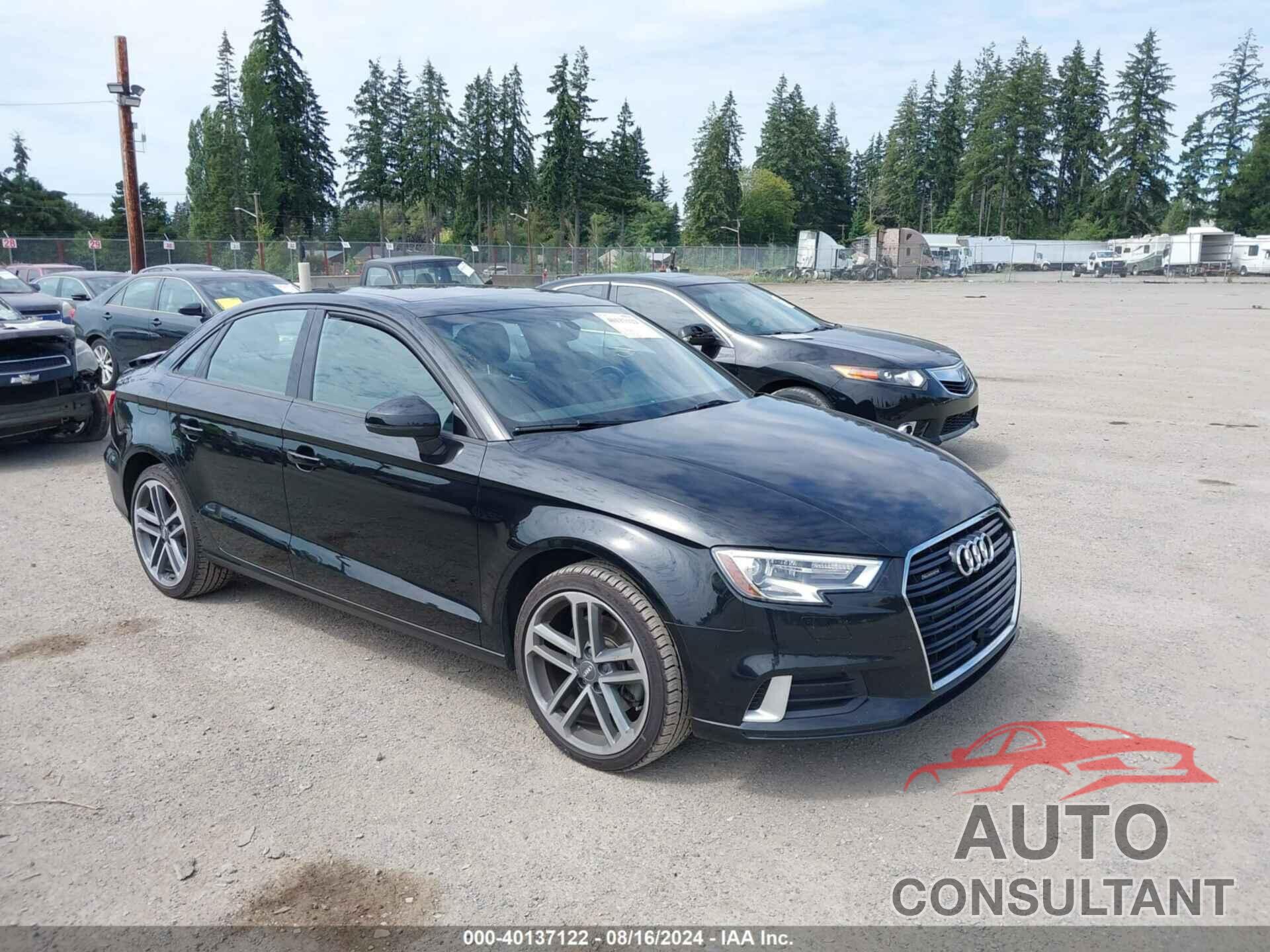 AUDI A3 2017 - WAUB8GFF4H1031017