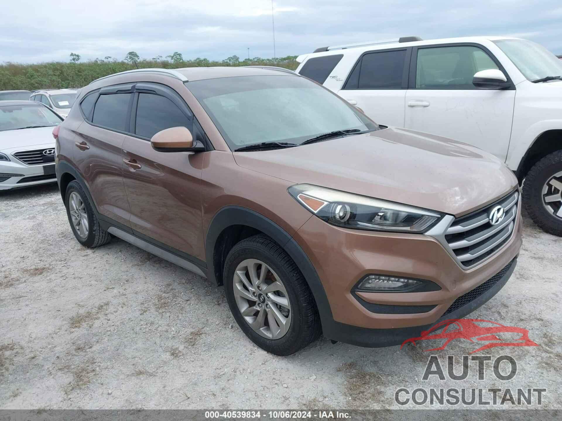 HYUNDAI TUCSON 2017 - KM8J33A41HU478183