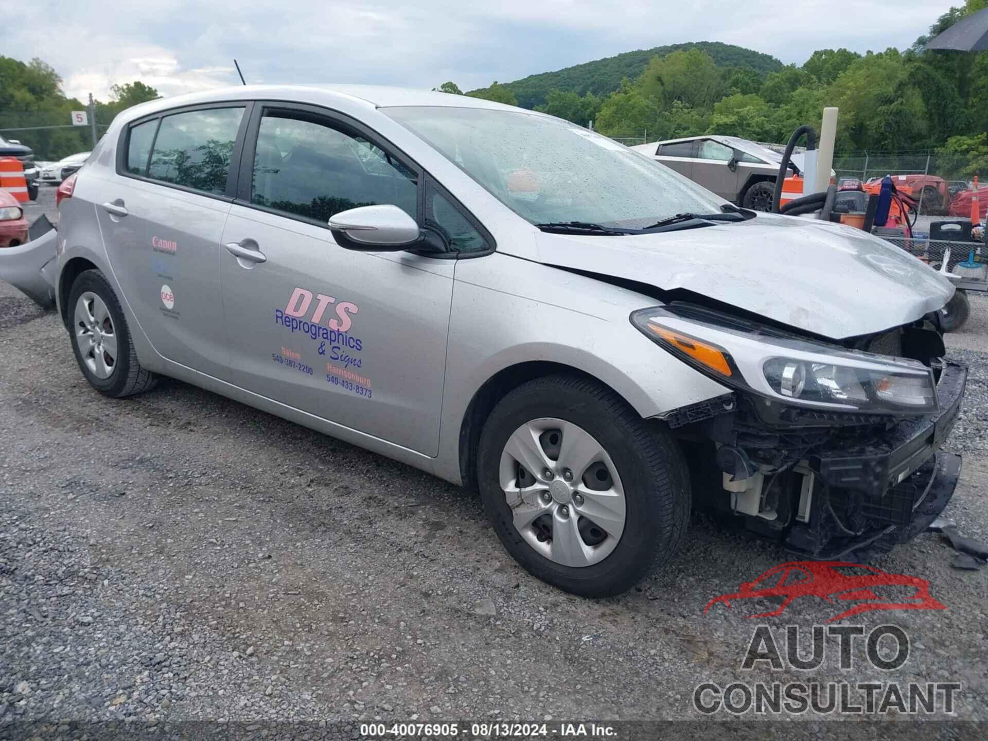 KIA FORTE 2018 - KNAFK5A8XJ5773744