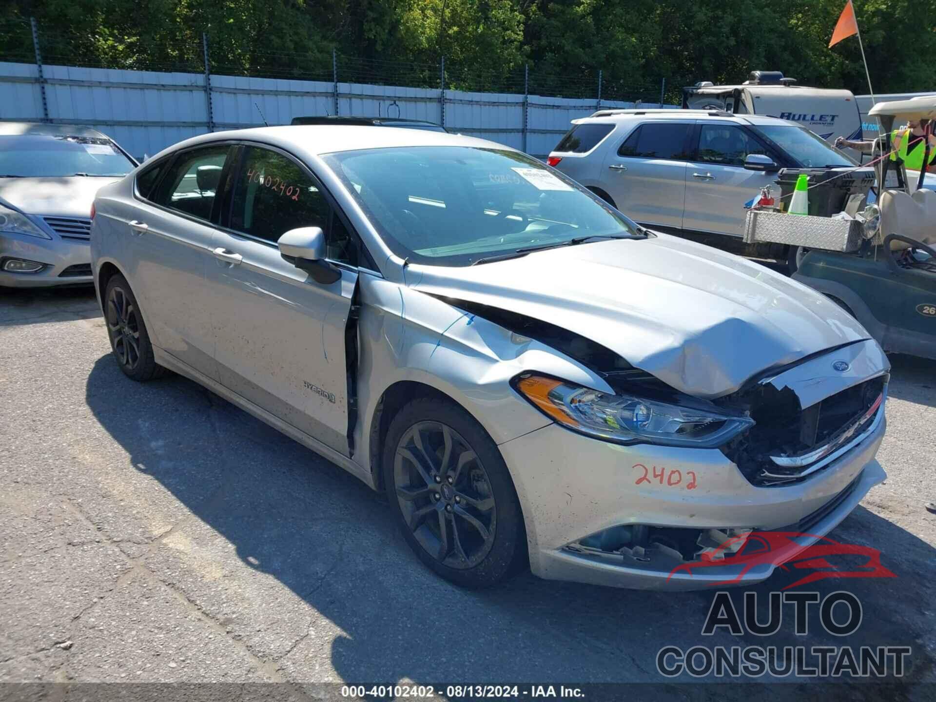 FORD FUSION HYBRID 2018 - 3FA6P0LU2JR102895