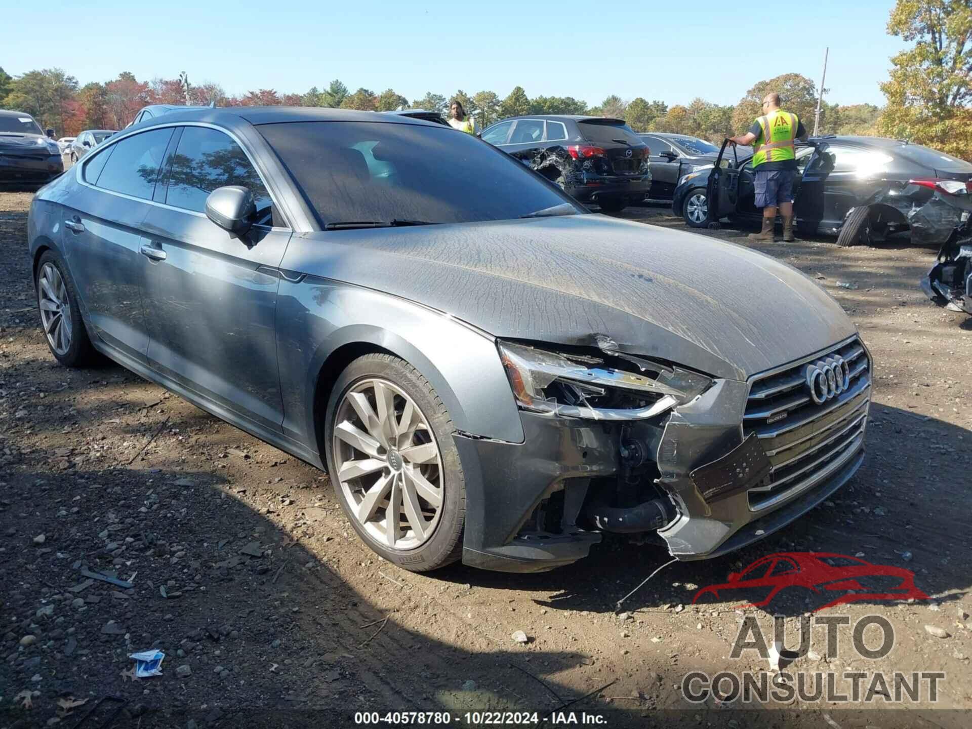 AUDI A5 2018 - WAUBNCF59JA005365