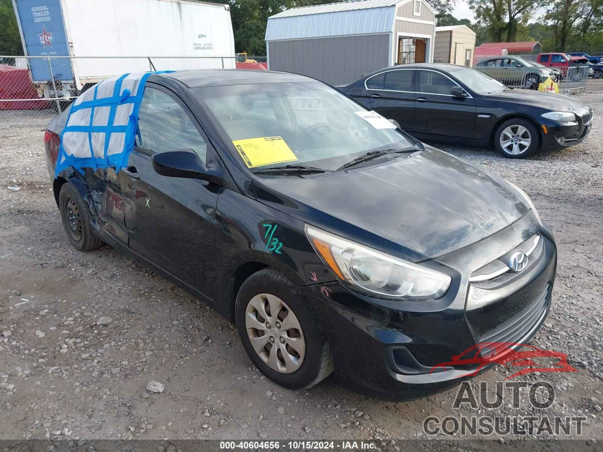 HYUNDAI ACCENT 2016 - KMHCT4AE4GU018747