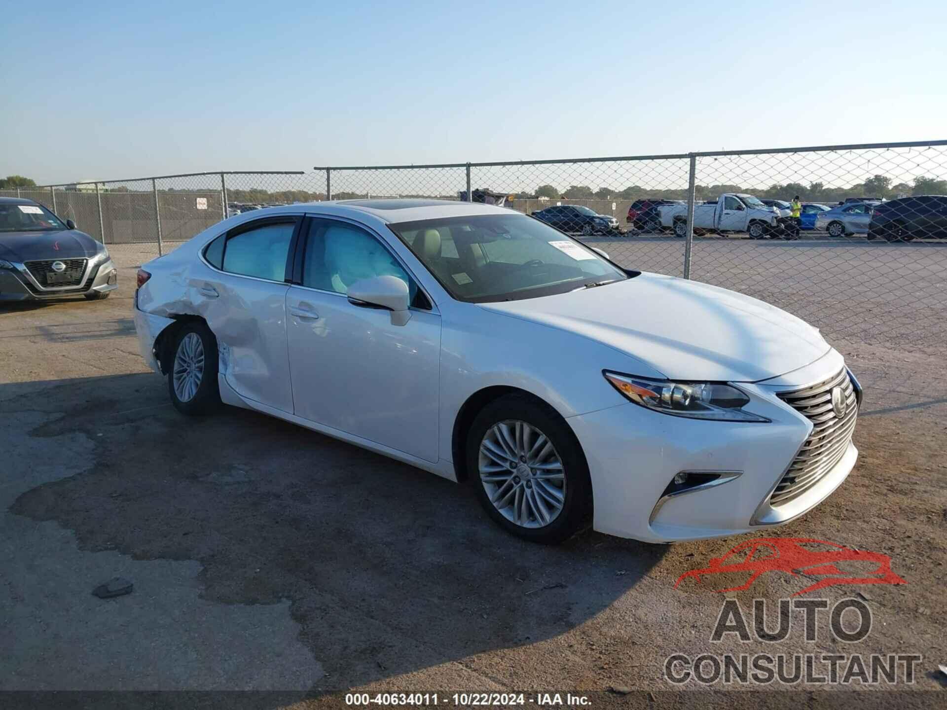 LEXUS ES 350 2017 - 58ABK1GG0HU075060