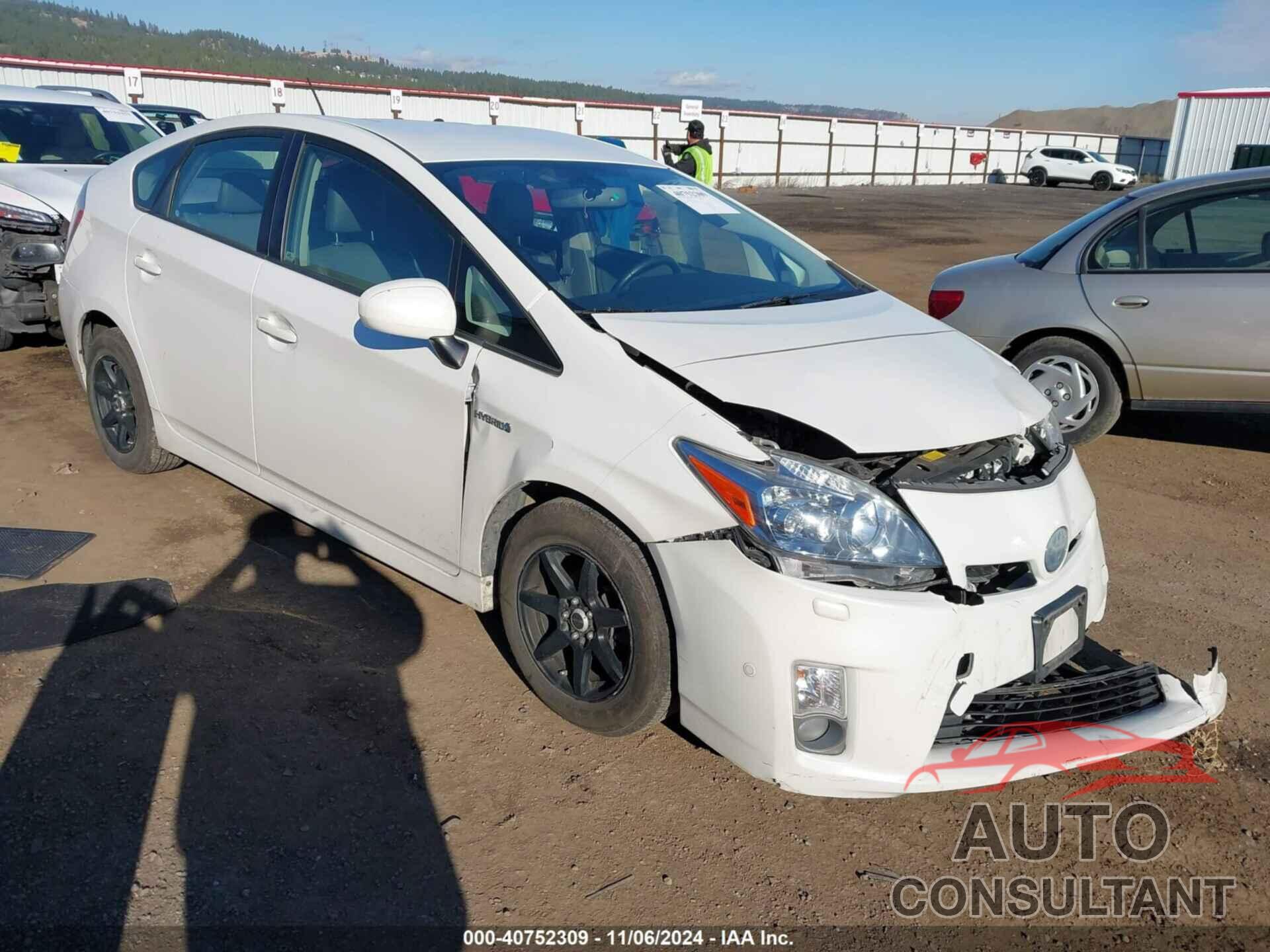 TOYOTA PRIUS 2010 - JTDKN3DU5A0076520