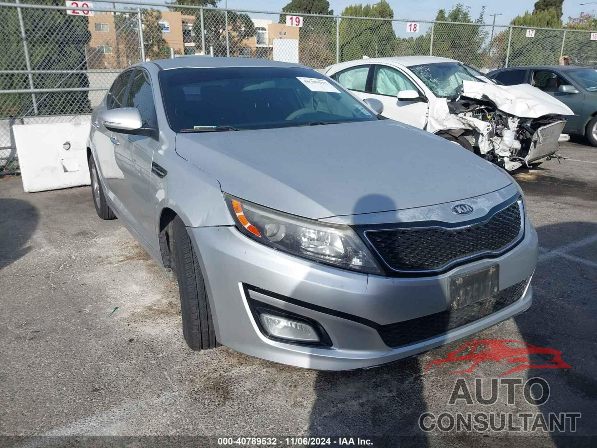 KIA OPTIMA 2014 - 5XXGM4A76EG350650