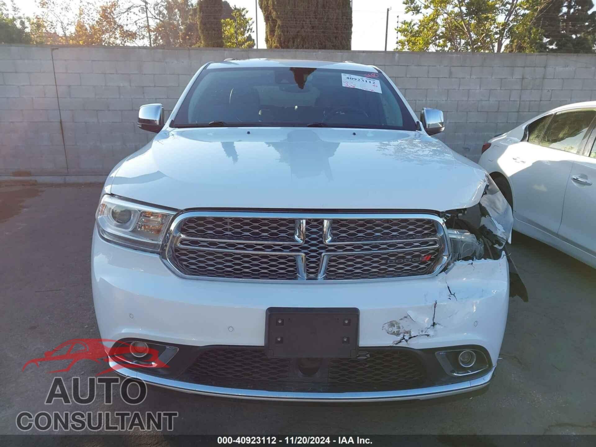 DODGE DURANGO 2018 - 1C4SDHET5JC201312