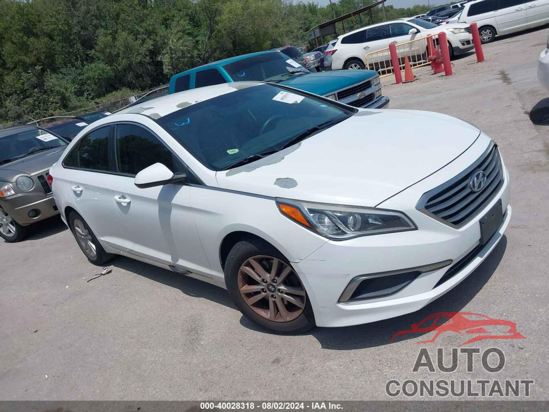 HYUNDAI SONATA 2016 - 5NPE24AF8GH347714