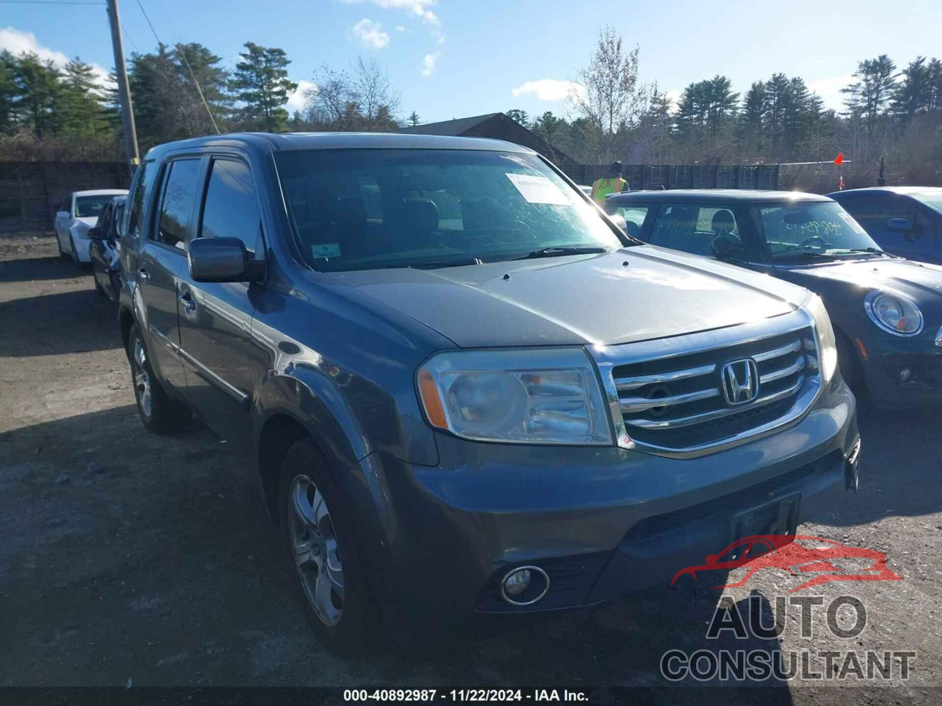 HONDA PILOT 2012 - 5FNYF4H57CB003380