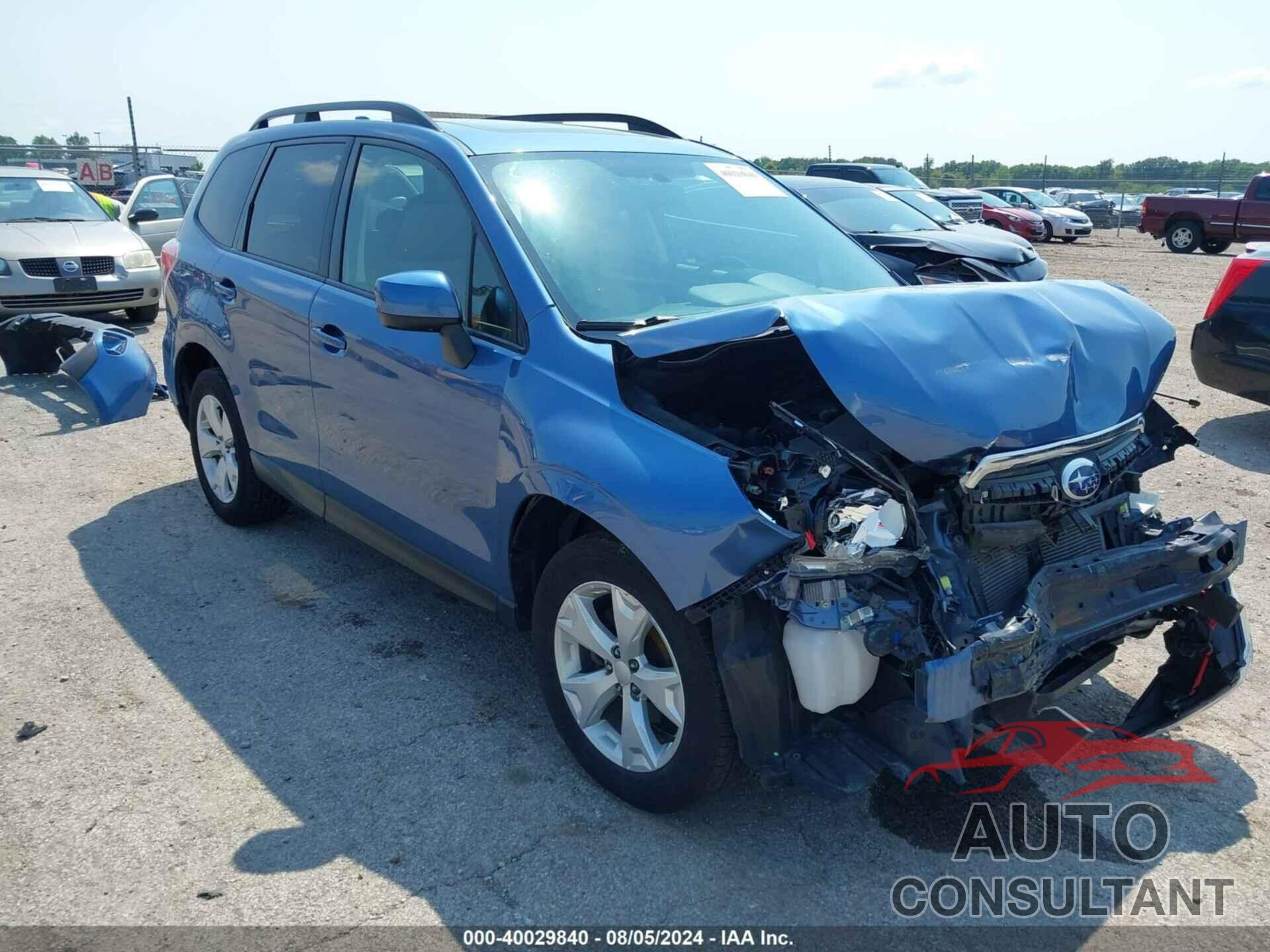 SUBARU FORESTER 2016 - JF2SJADC6GH473513