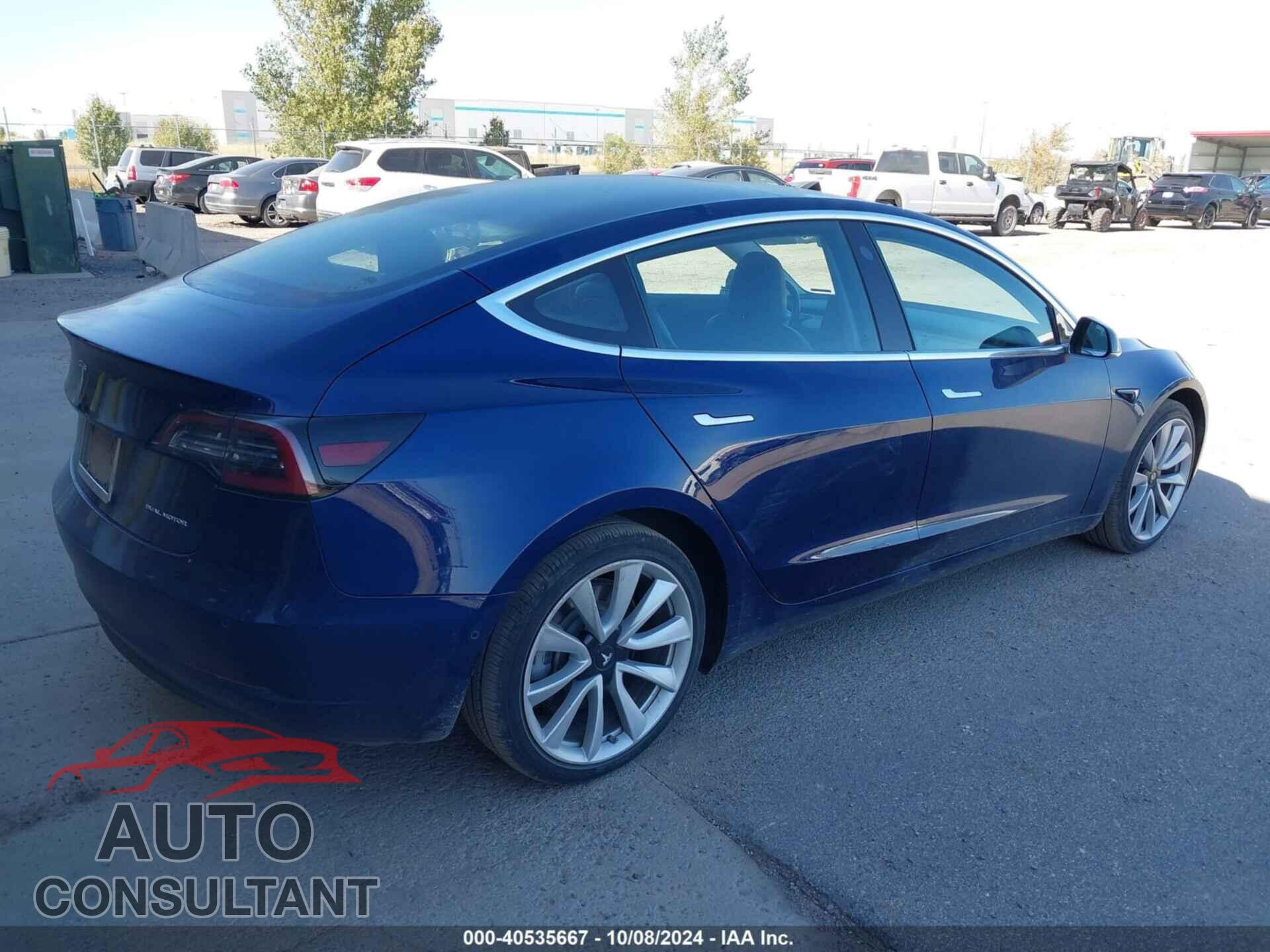 TESLA MODEL 3 2018 - 5YJ3E1EB3JF091802