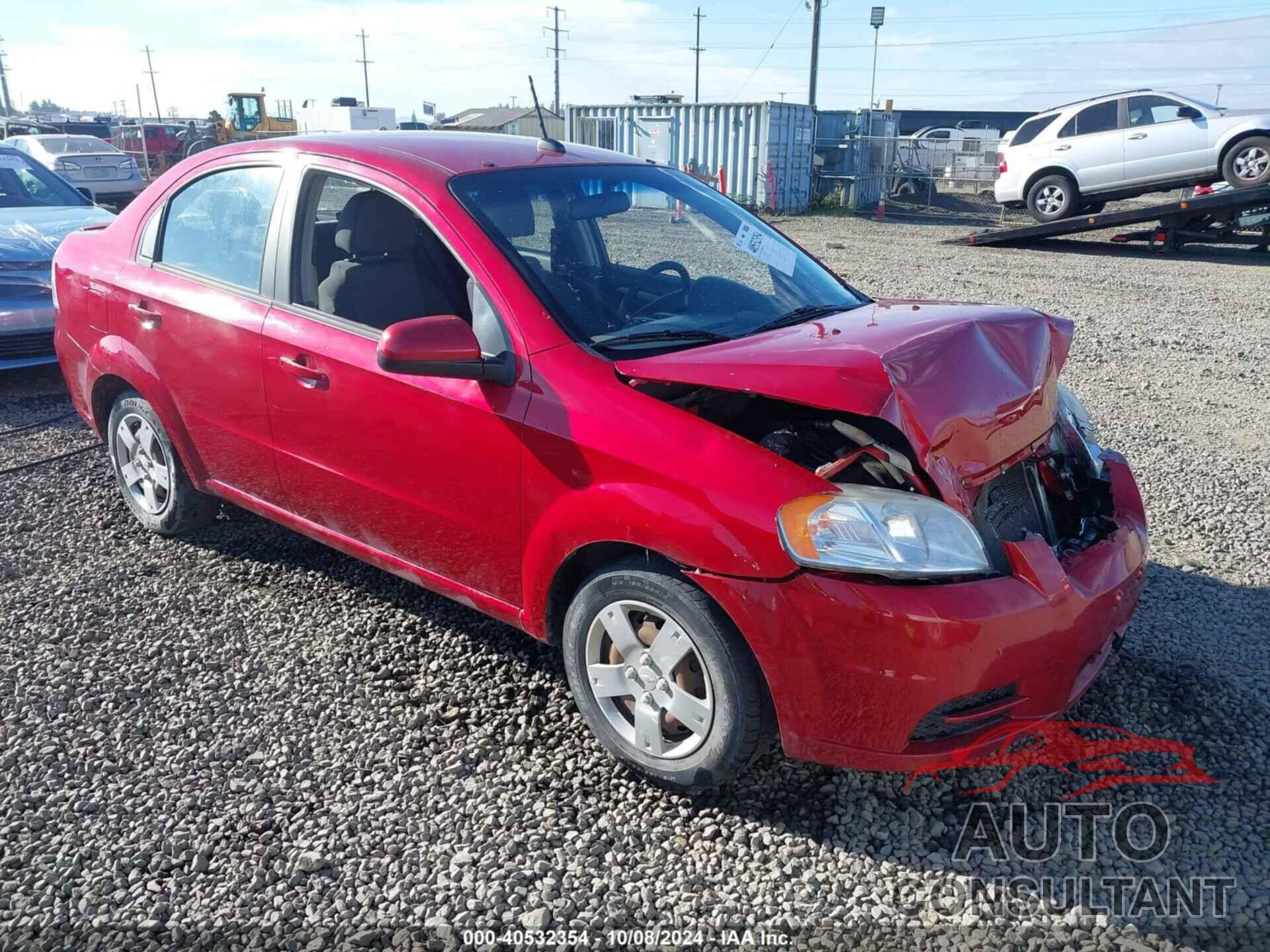CHEVROLET AVEO 2011 - KL1TD5DE4BB191148