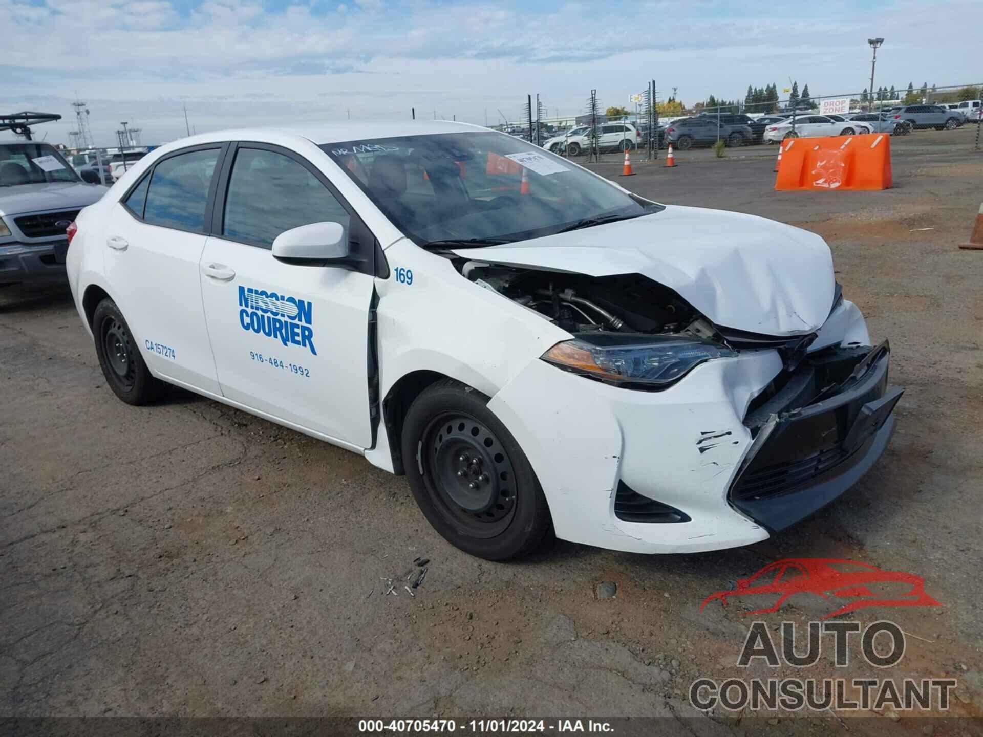 TOYOTA COROLLA 2018 - 2T1BURHE2JC068342