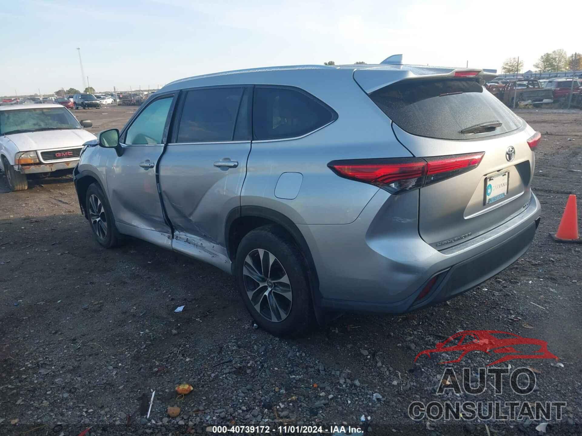 TOYOTA HIGHLANDER 2020 - 5TDGZRBH2LS017377