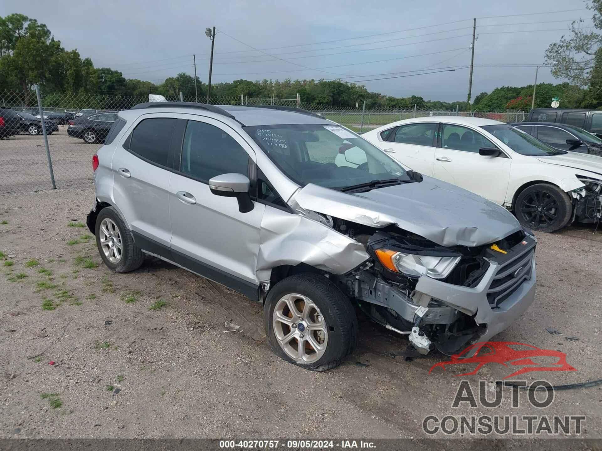 FORD ECOSPORT 2021 - MAJ3S2GE0MC406276