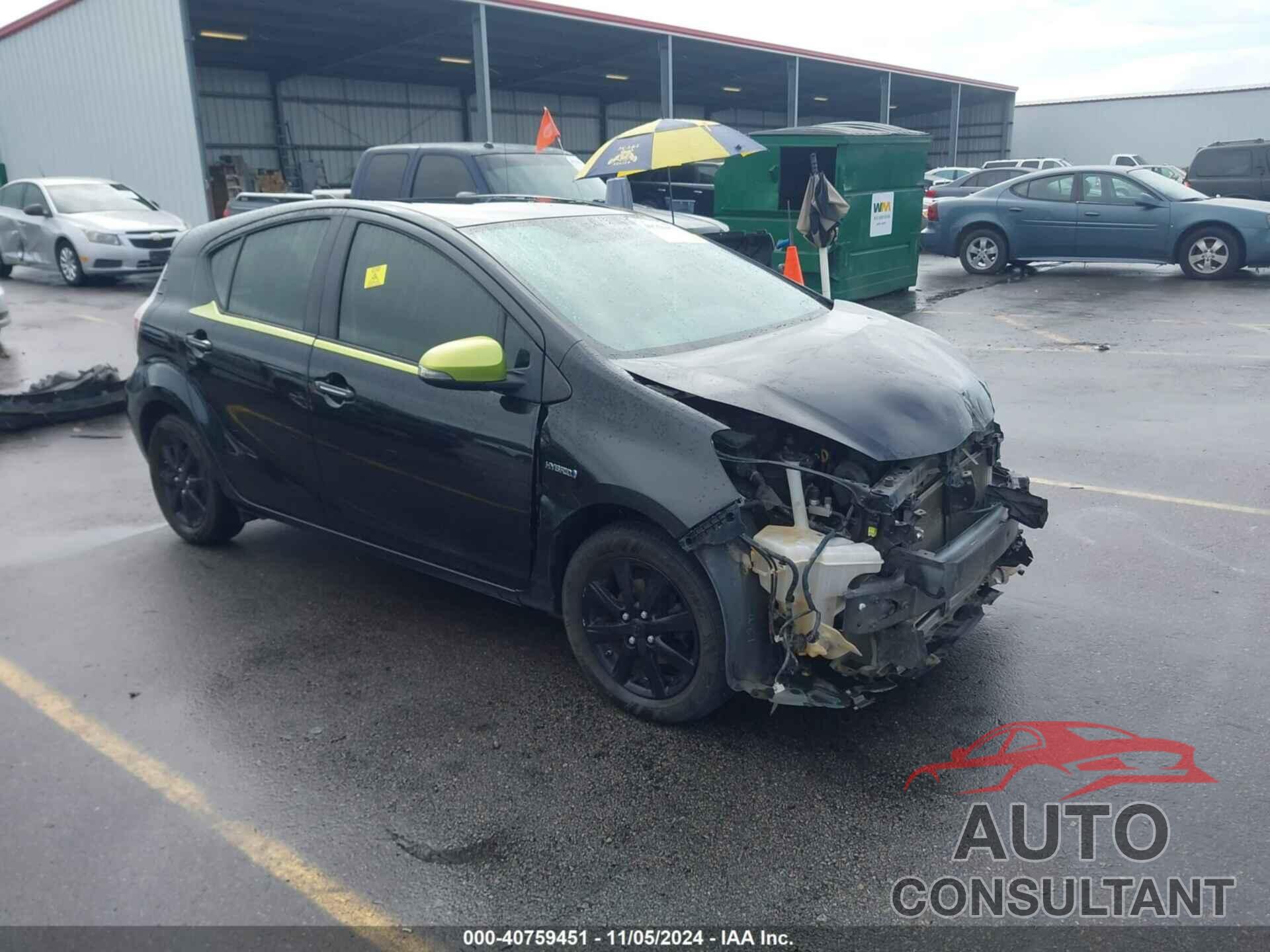 TOYOTA PRIUS C 2016 - JTDKDTB3XG1118521