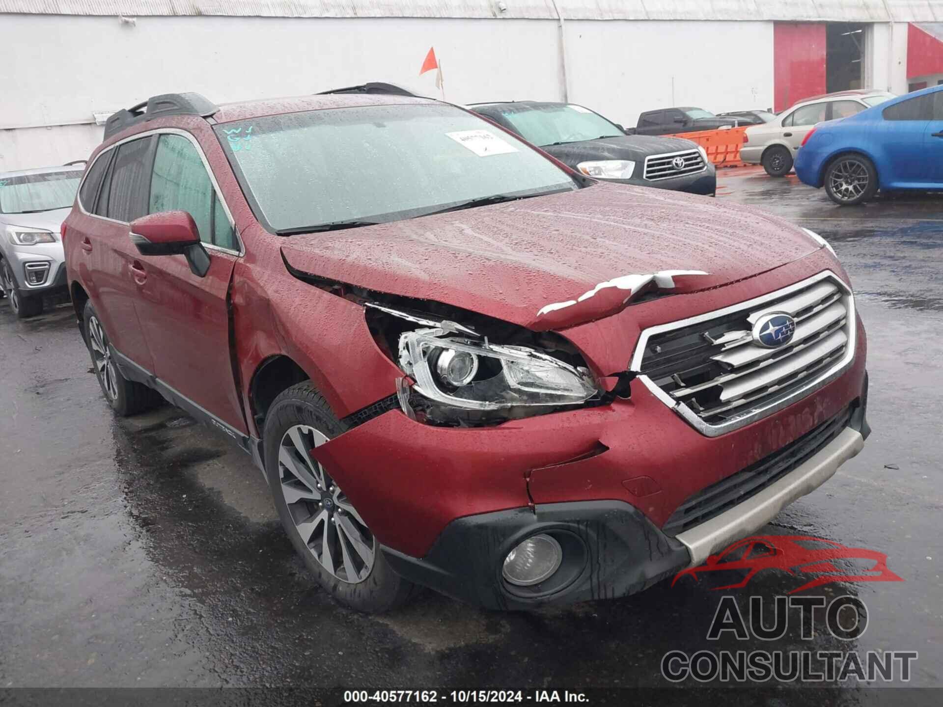 SUBARU OUTBACK 2016 - 4S4BSAJC0G3304094