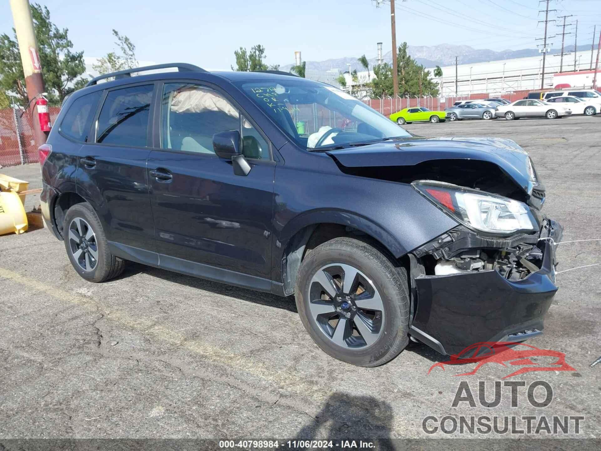 SUBARU FORESTER 2018 - JF2SJAGC2JH414106