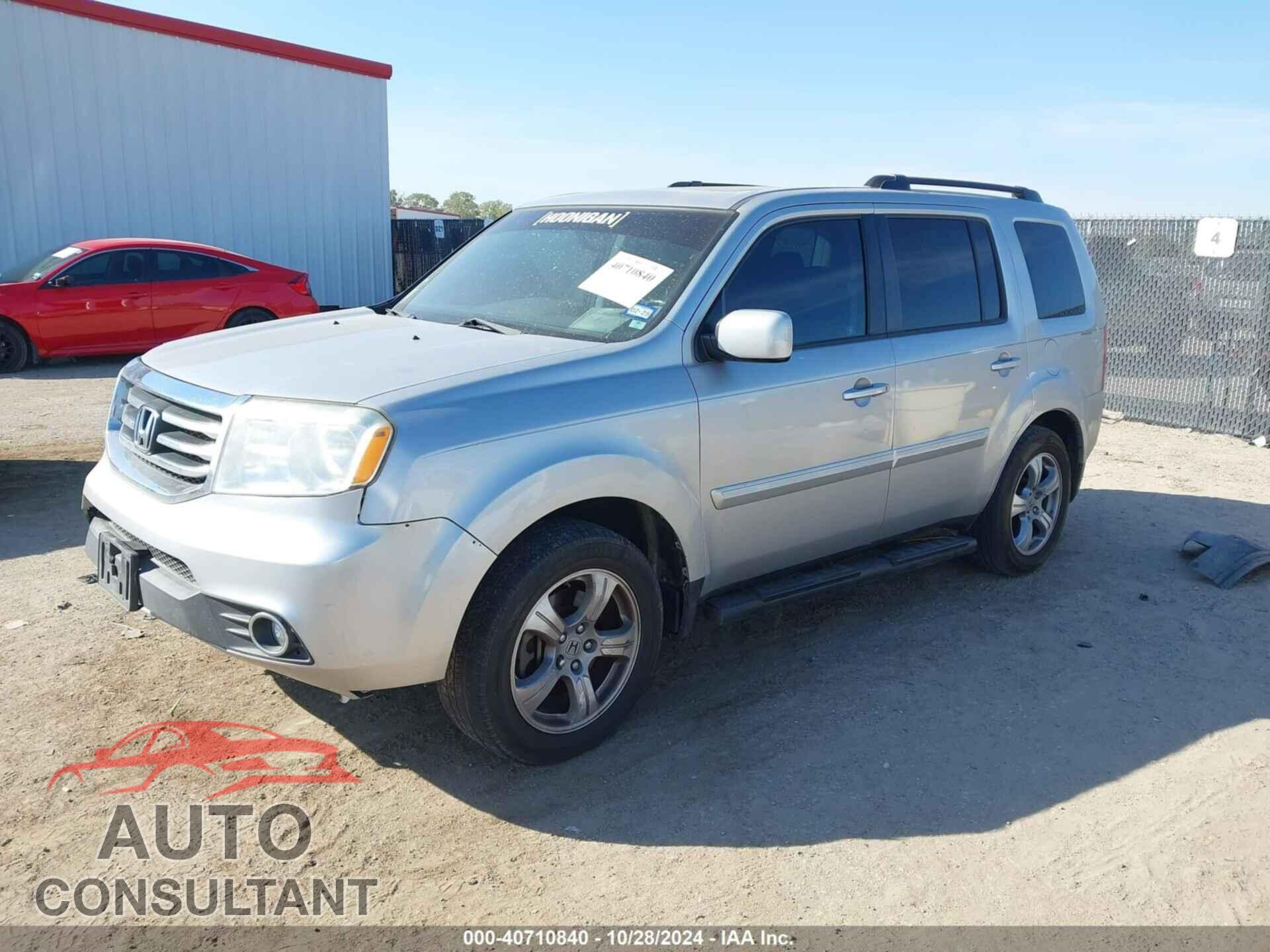 HONDA PILOT 2012 - 5FNYF3H54CB022138