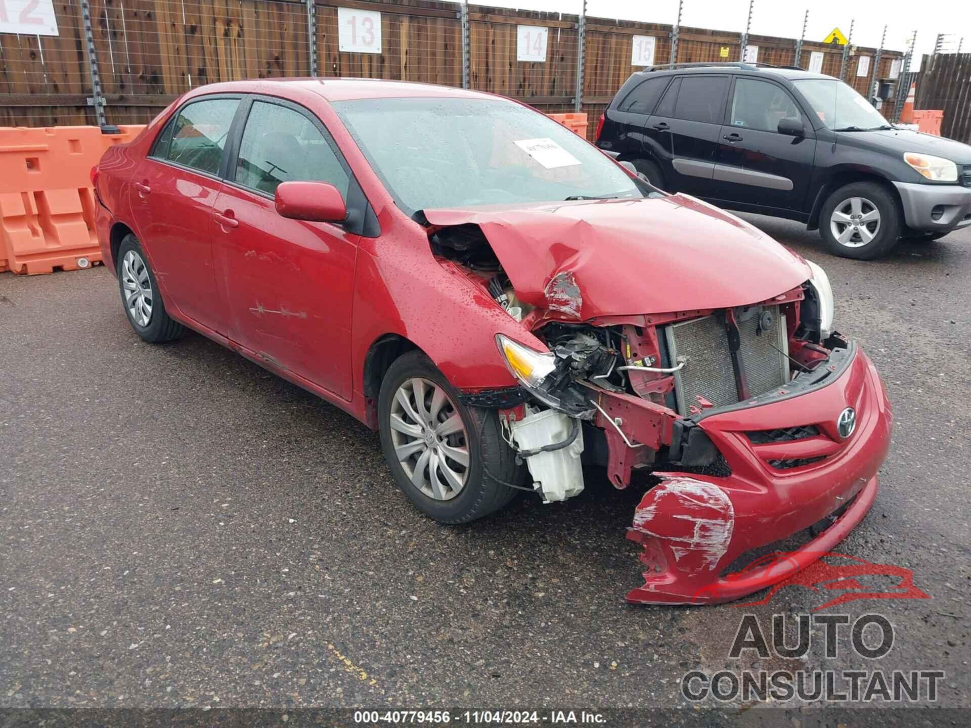 TOYOTA COROLLA 2012 - 2T1BU4EE9CC861499