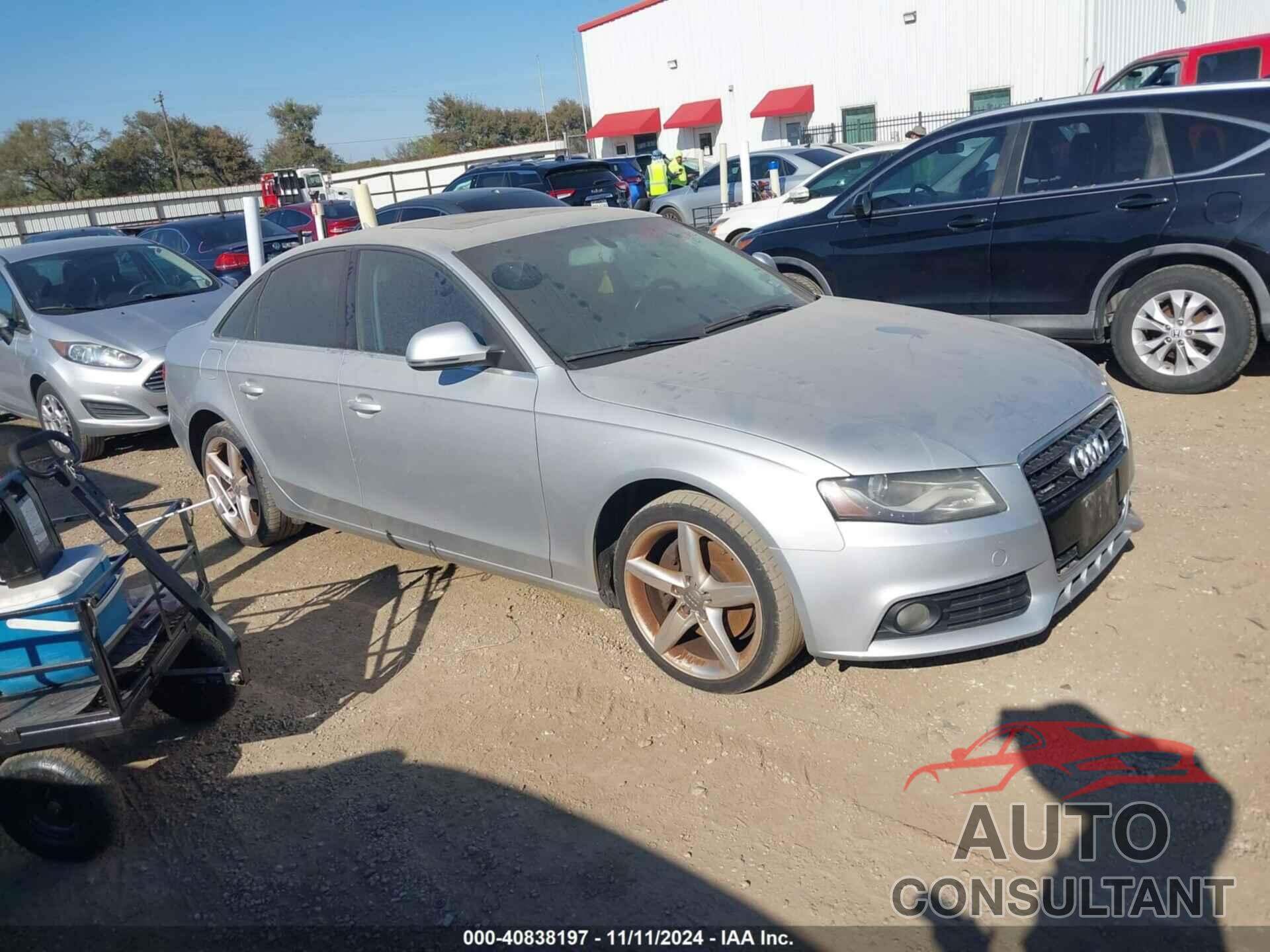 AUDI A4 2009 - WAUMK78K89A088035