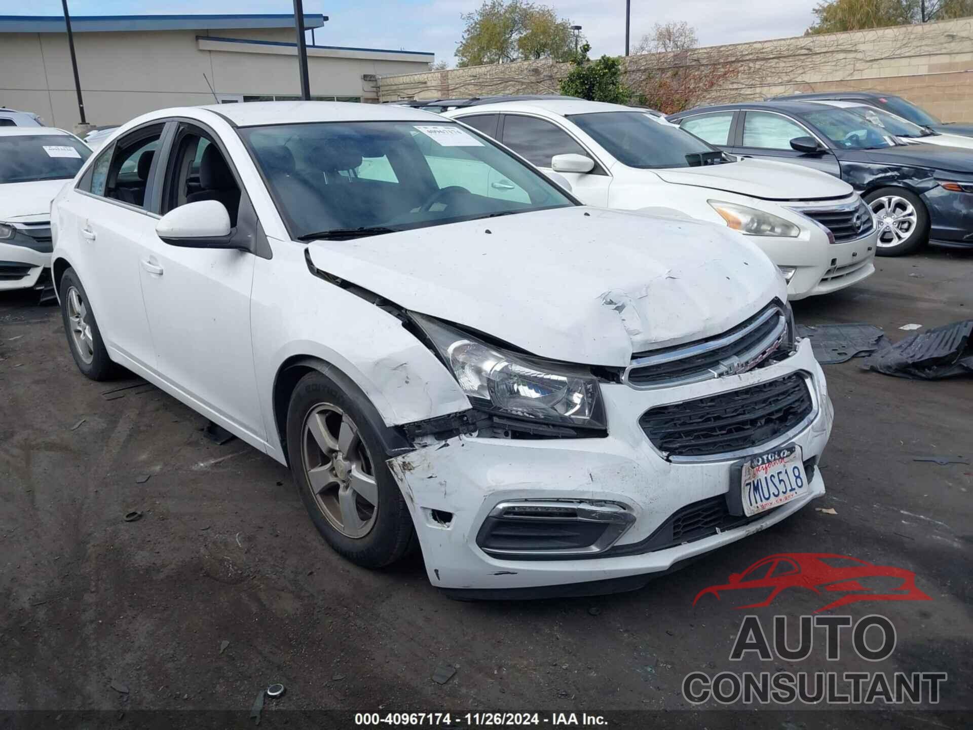 CHEVROLET CRUZE 2015 - 1G1PC5SBXF7268466