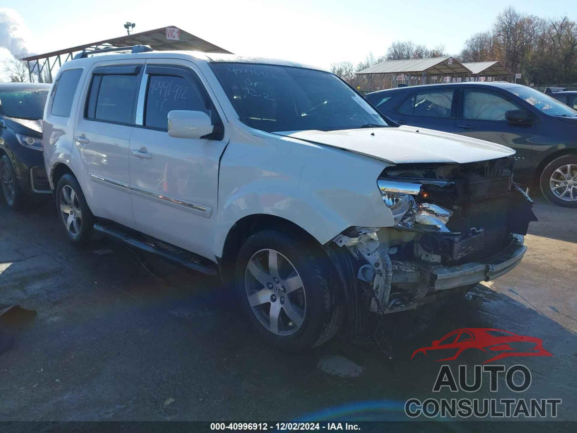 HONDA PILOT 2012 - 5FNYF4H99CB062918