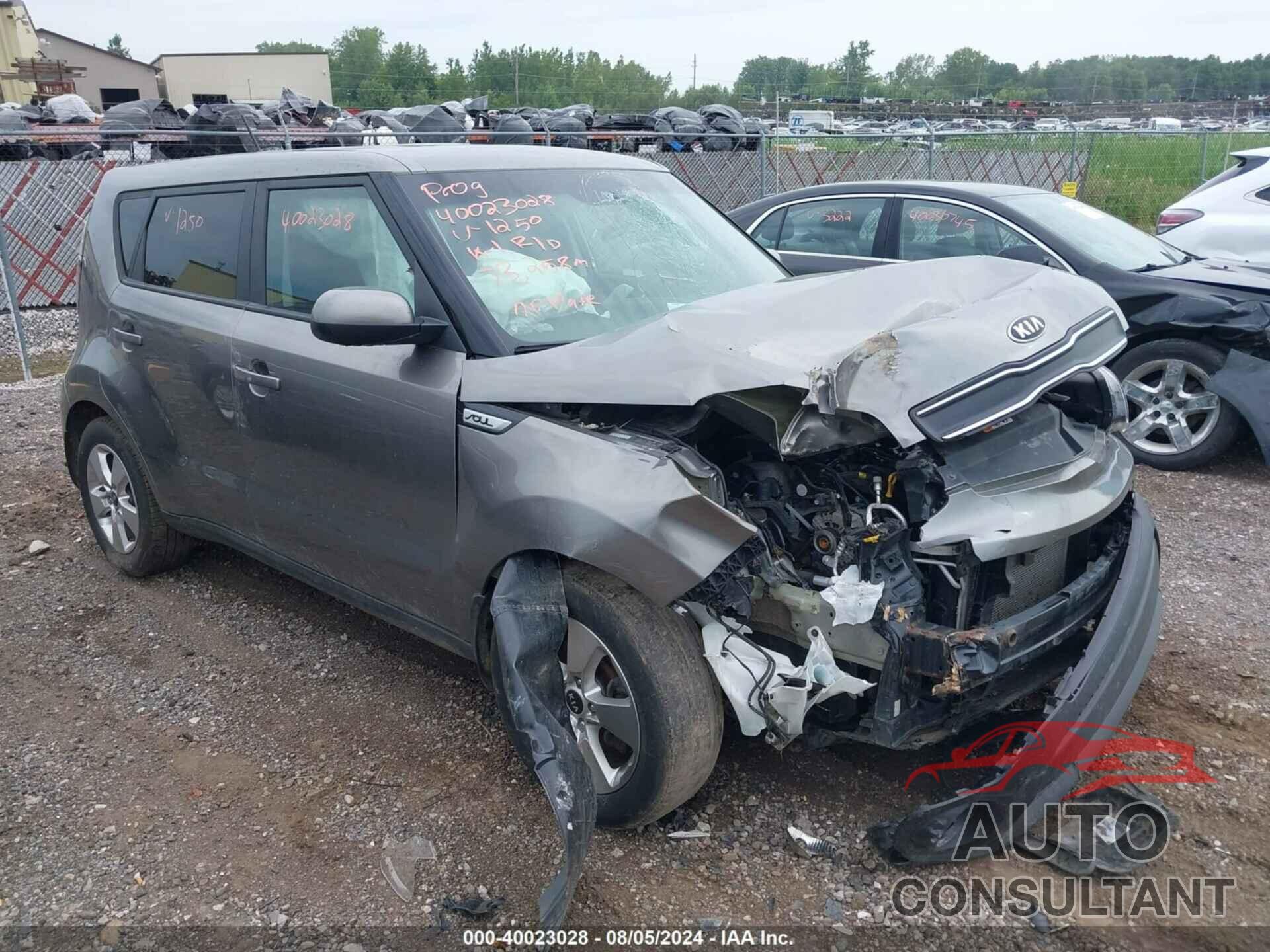 KIA SOUL 2019 - KNDJN2A2XK7001250