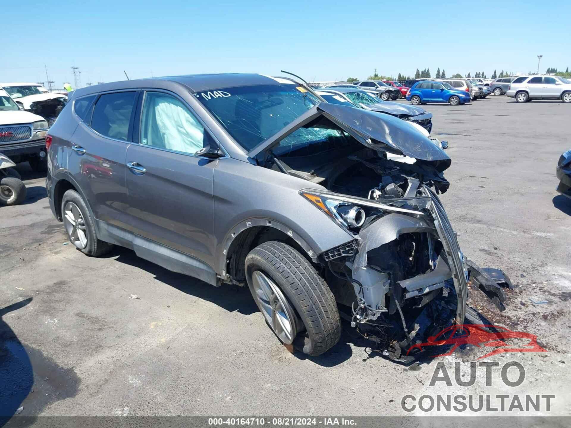 HYUNDAI SANTA FE SPORT 2018 - 5XYZT3LB0JG572145