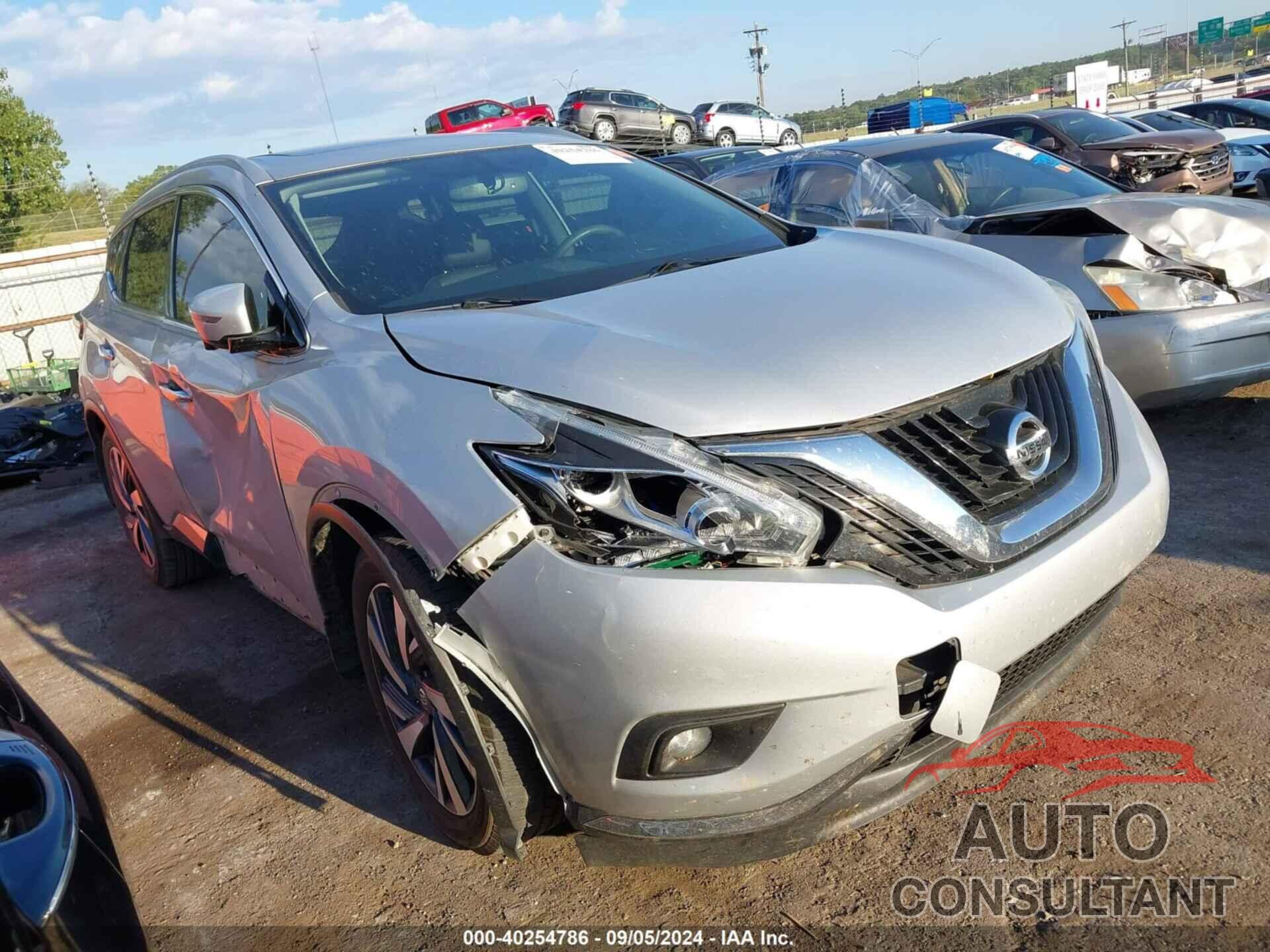 NISSAN MURANO 2018 - 5N1AZ2MG6JN104991