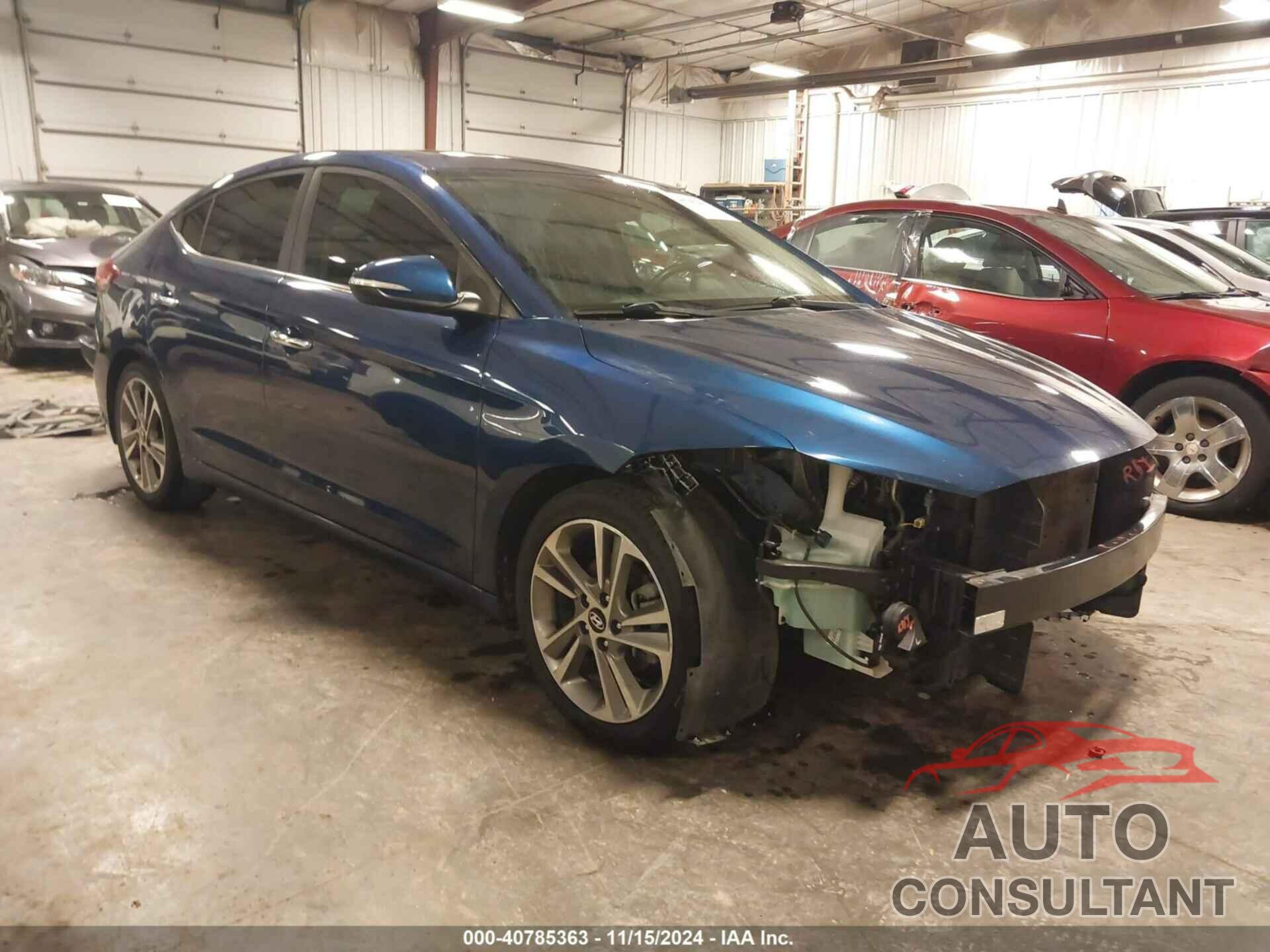 HYUNDAI ELANTRA 2017 - 5NPD84LF4HH057768