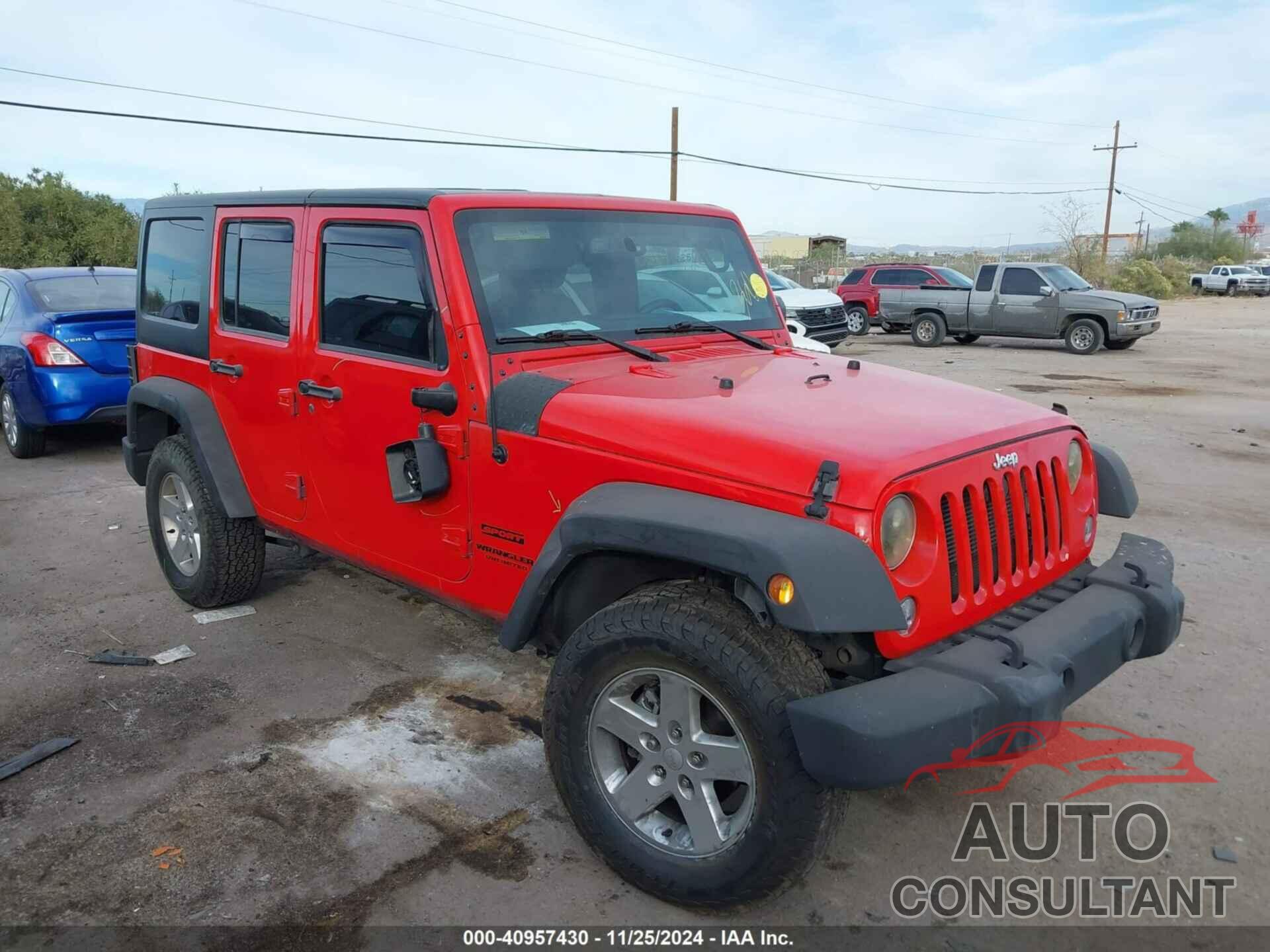JEEP WRANGLER UNLIMITED 2017 - 1C4HJWDG7HL597569